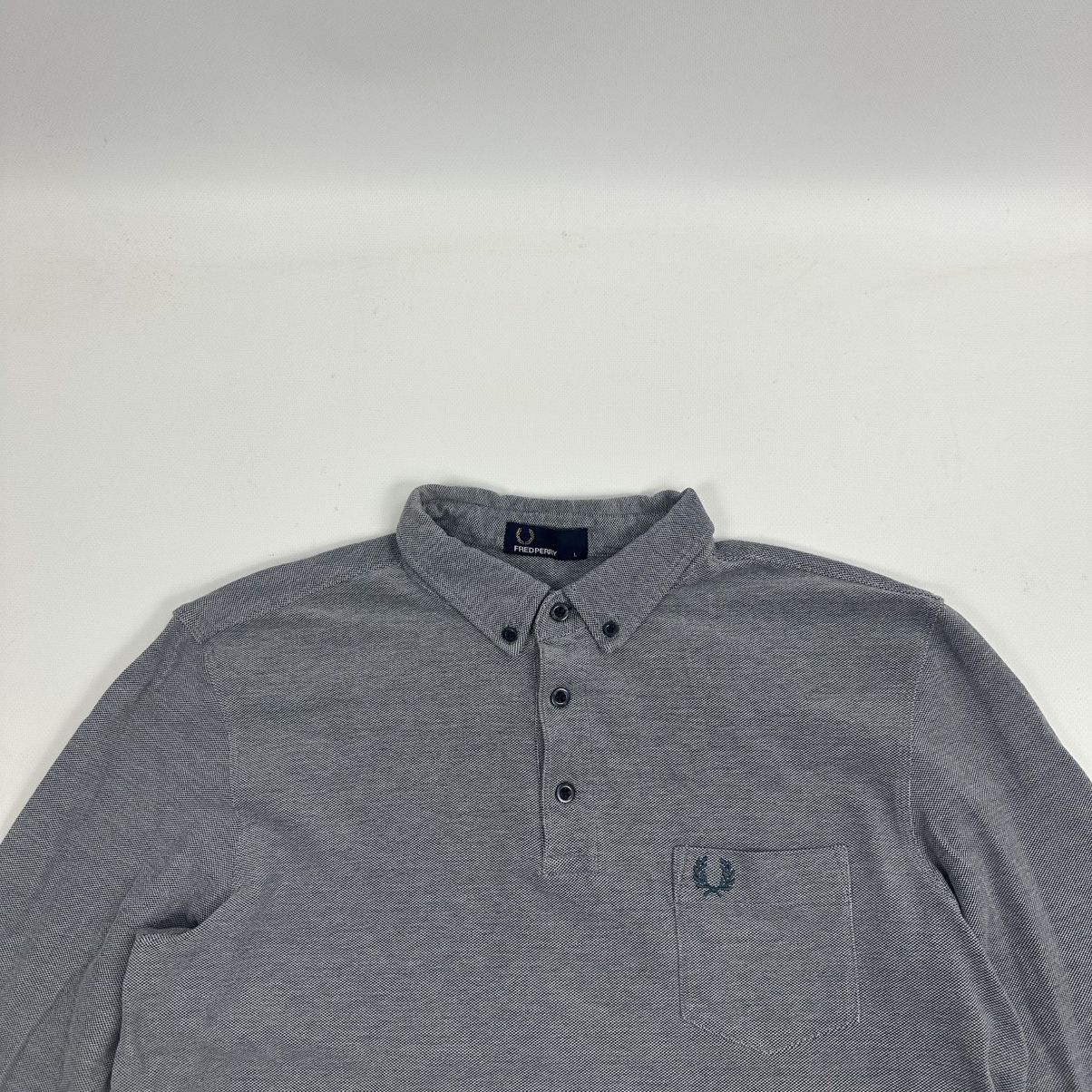 Fred Perry Fred Perry P Shirt Casual Sleeve Top Cotton Size US L / EU 52-54 / 3 - 3 Thumbnail