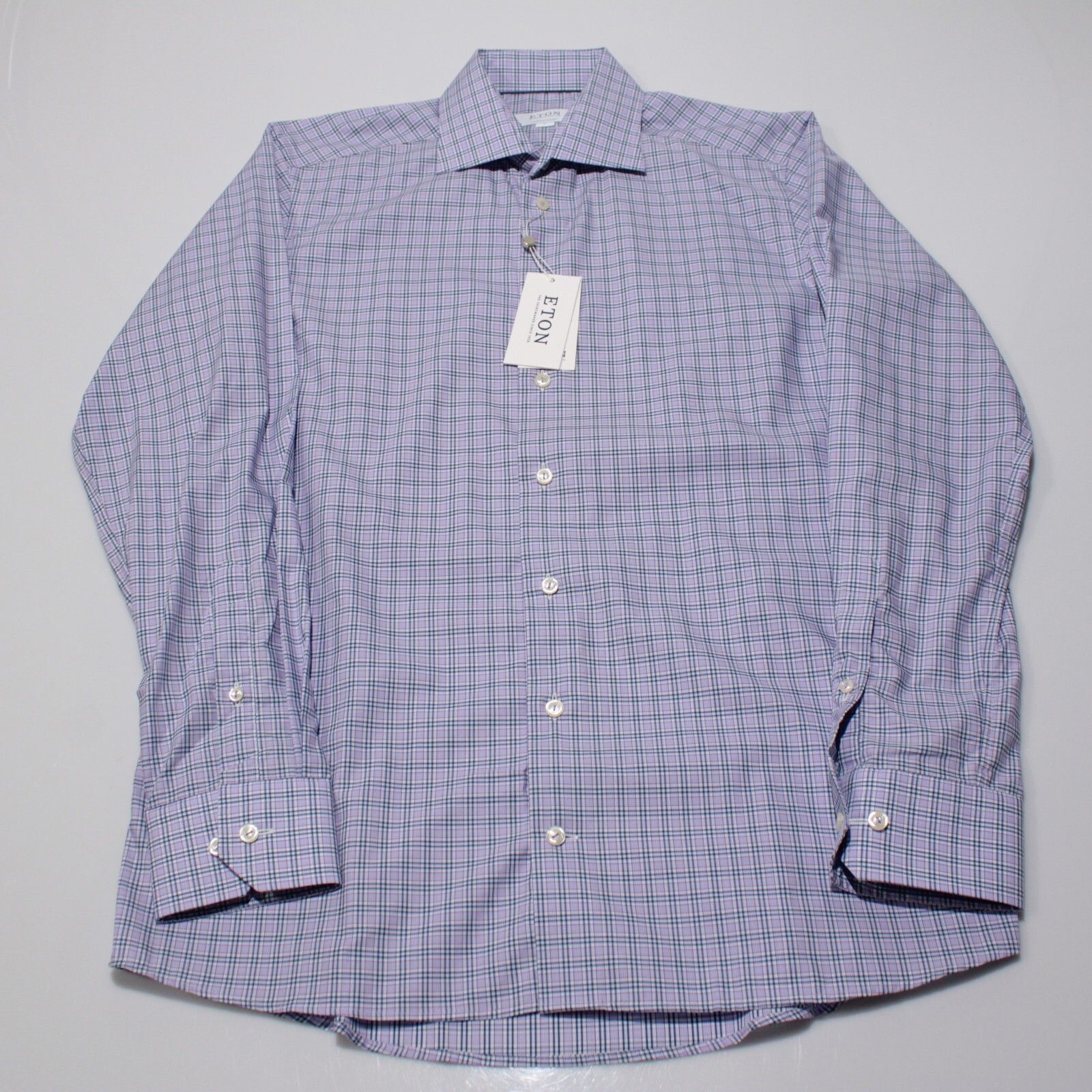 Eton Eton New with tags Shirt Size M US In Purple Size US M / EU 48-50 / 2 - 3 Thumbnail