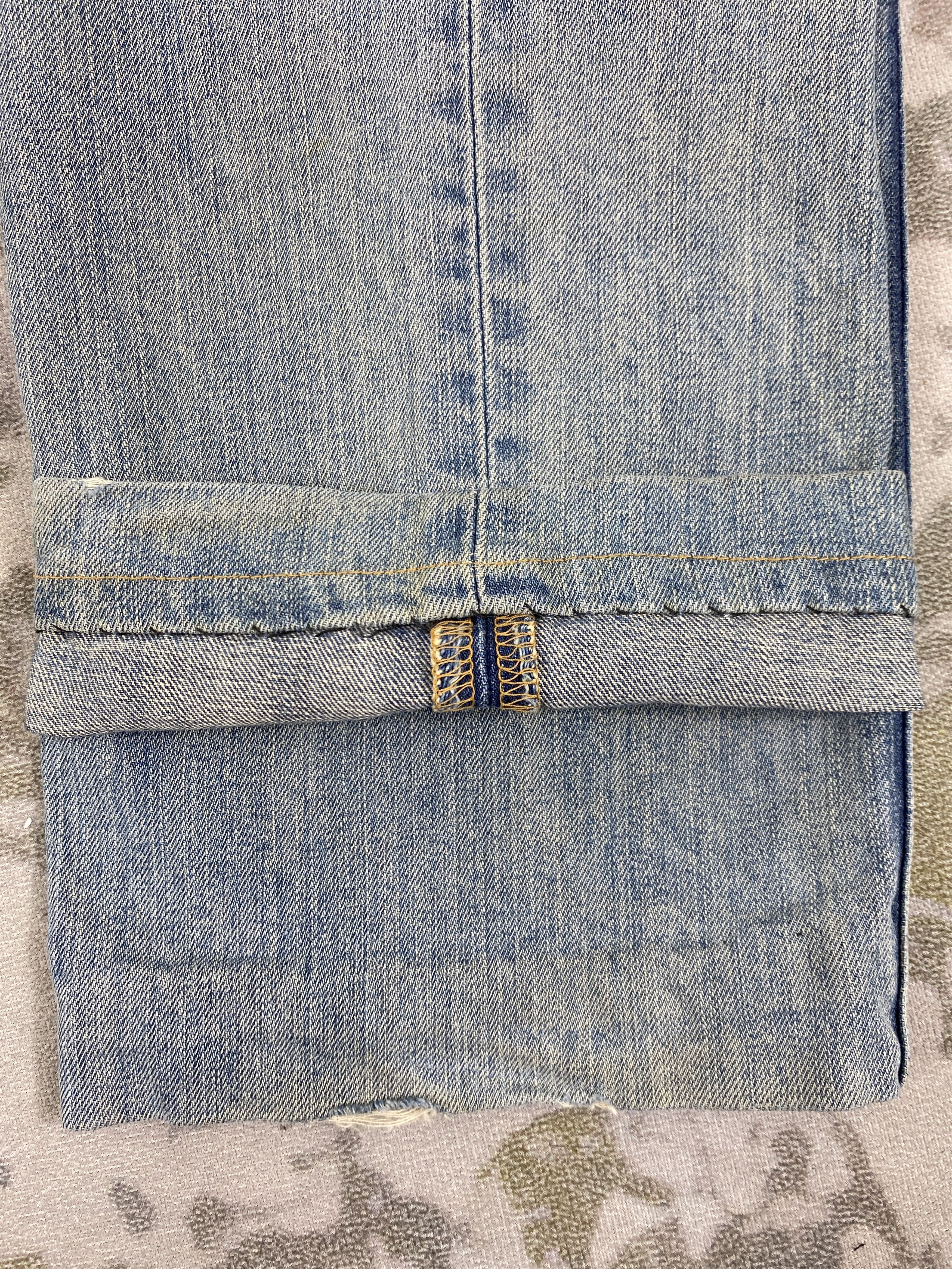 Levi's Distressed Vintage Levi's 533 Jeans 32x29.5 Denim - JN3658 Size US 32 / EU 48 - 12 Thumbnail