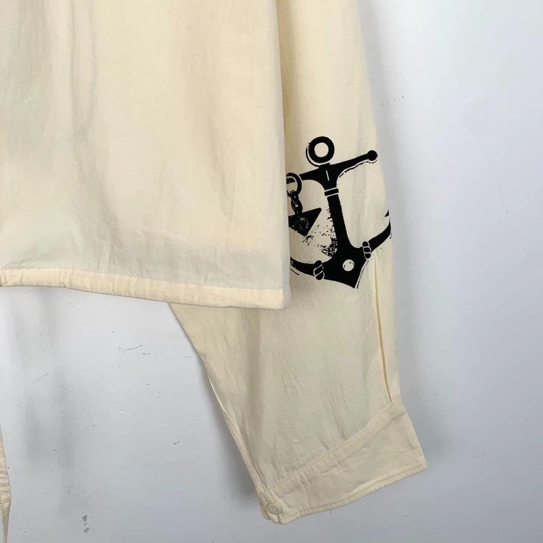Prada PradaLight yellow mermaid princess printed lapel cotton lon Size XS / US 0-2 / IT 36-38 - 4 Thumbnail
