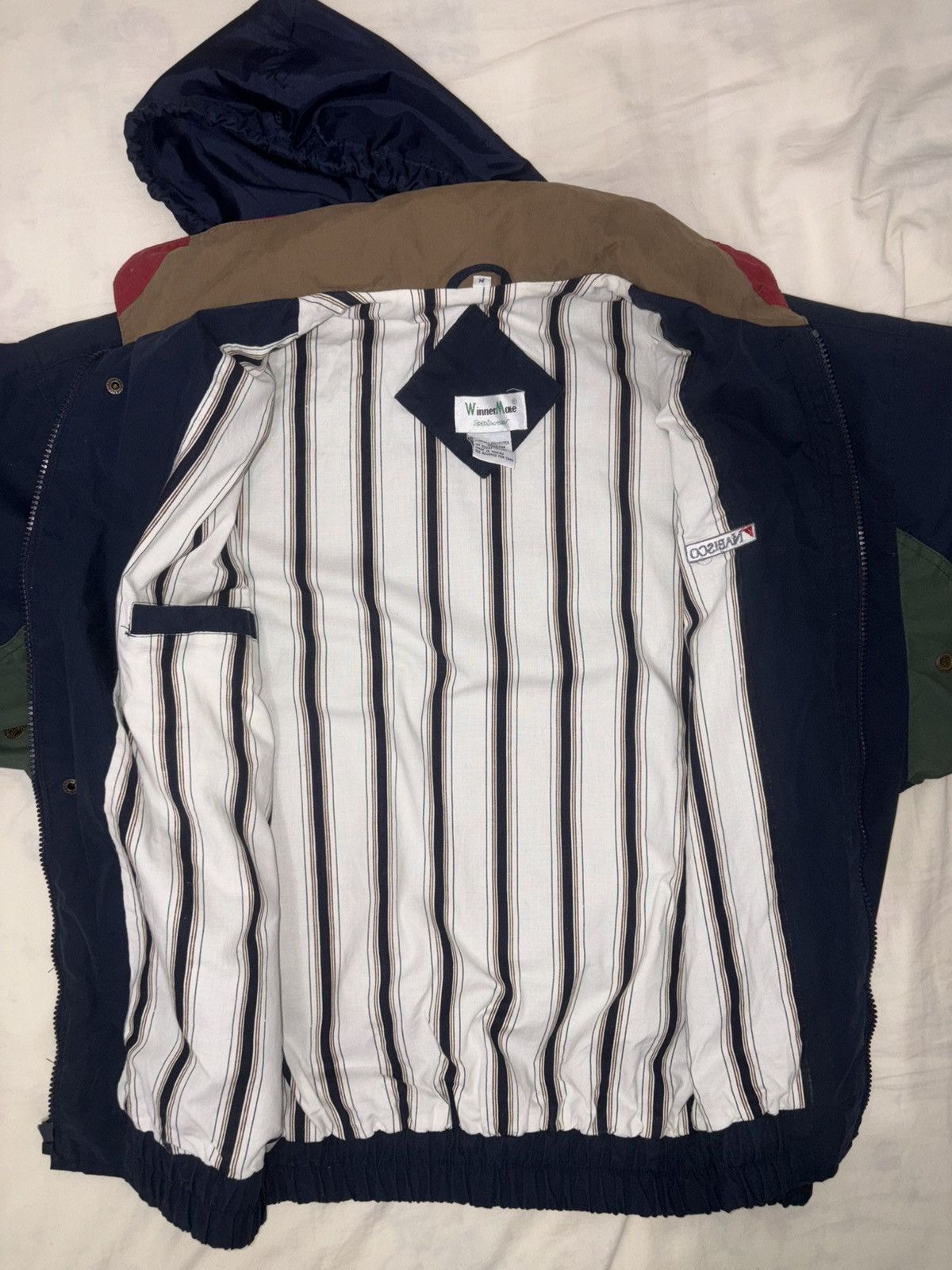 Other Classic Nabisco Navy Blue Hooded Jacket Men’s Medium Size US M / EU 48-50 / 2 - 3 Thumbnail