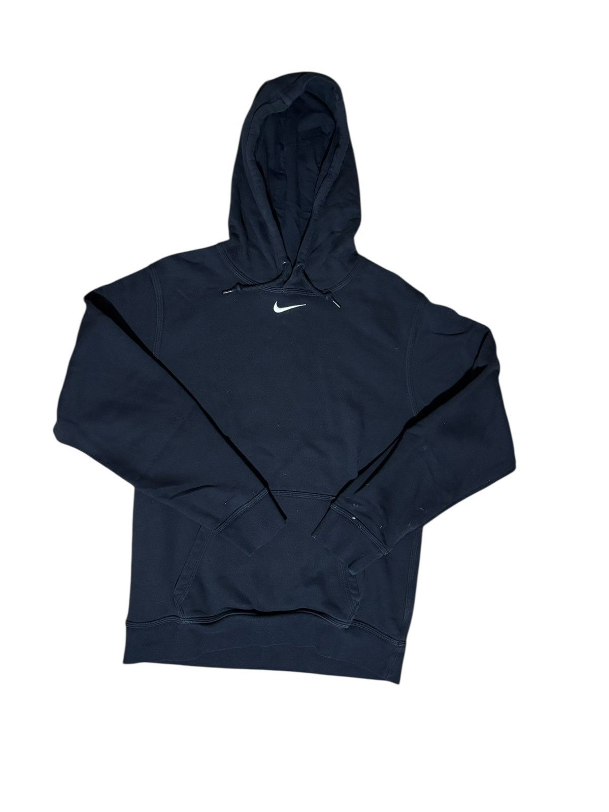 Nike *VINTAGE* Nike middle swoosh hoodie Size US S / EU 44-46 / 1 - 1 Thumbnail