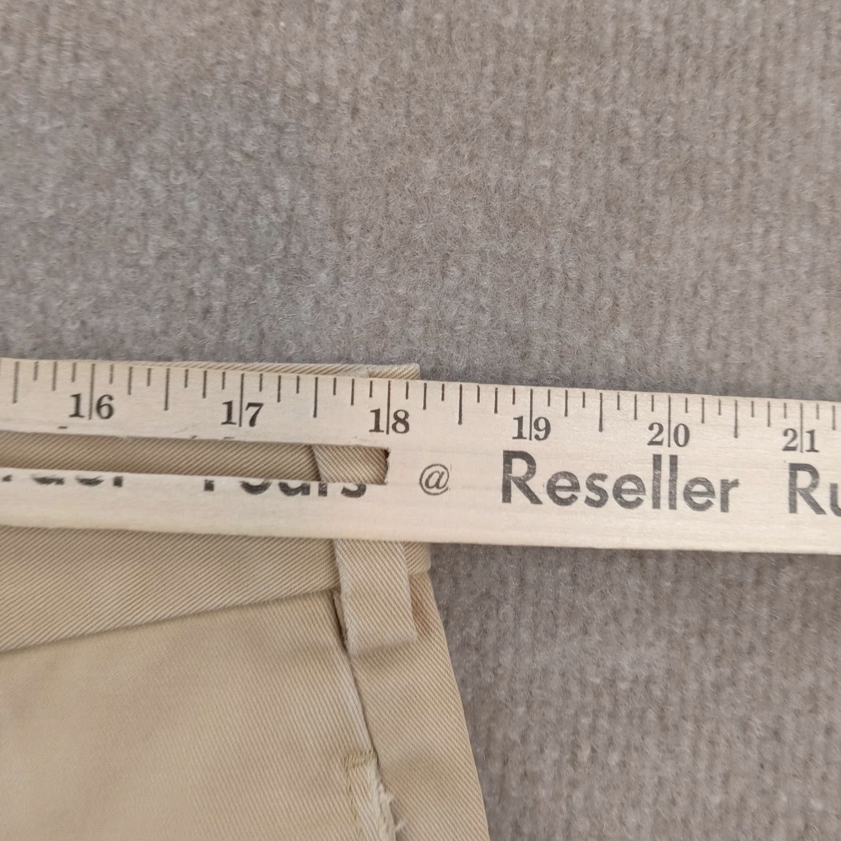 Brooks Brothers Brooks Brothers Mens Chino Pants Beige Flat Front Straight Leg 38x30 Size US 36 / EU 52 - 6 Thumbnail