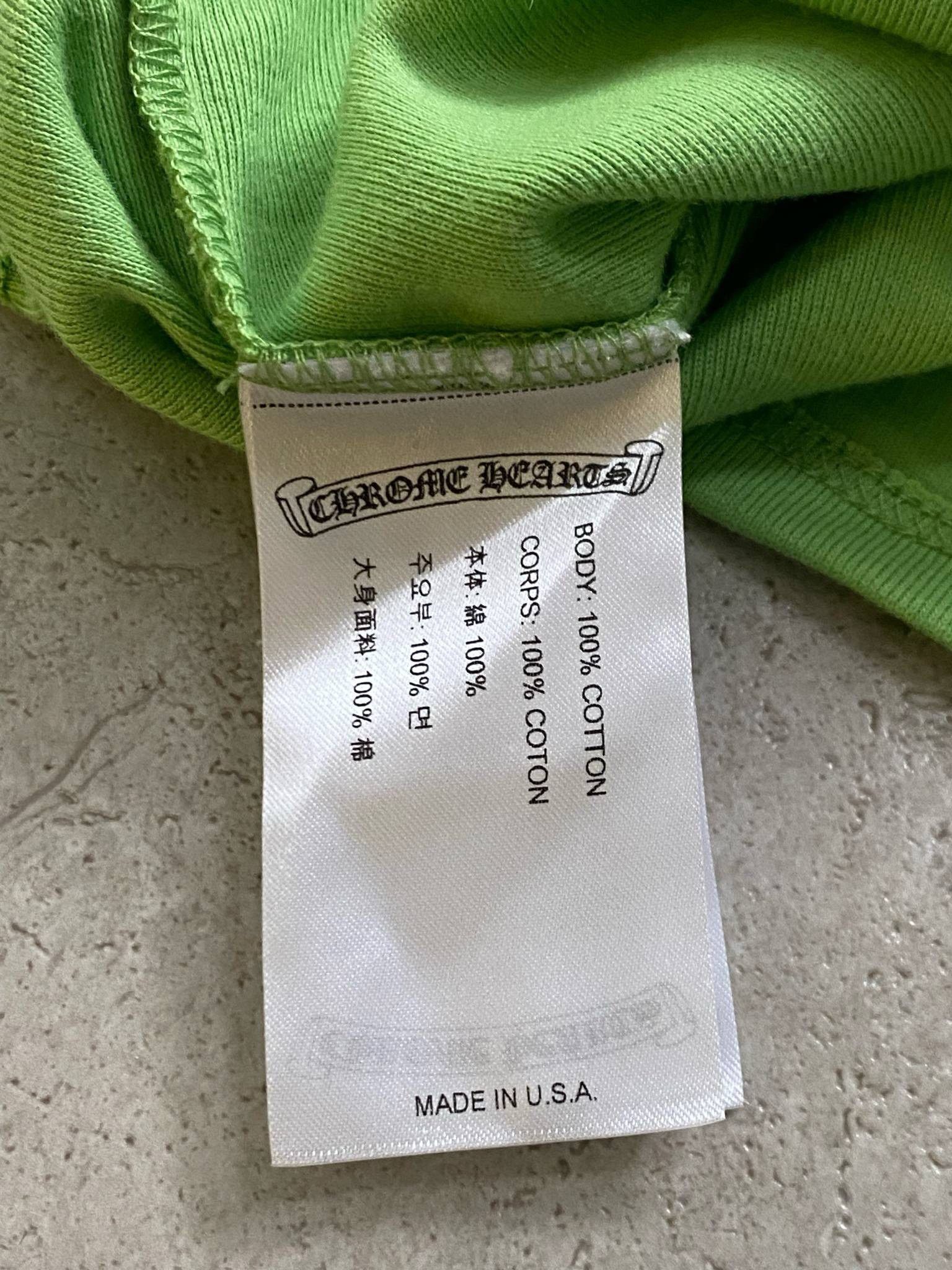 Chrome Hearts Chrome Hearts Matty Boy Green Limited Short Sleeve Tee Size S / US 4 / IT 40 - 2 Thumbnail