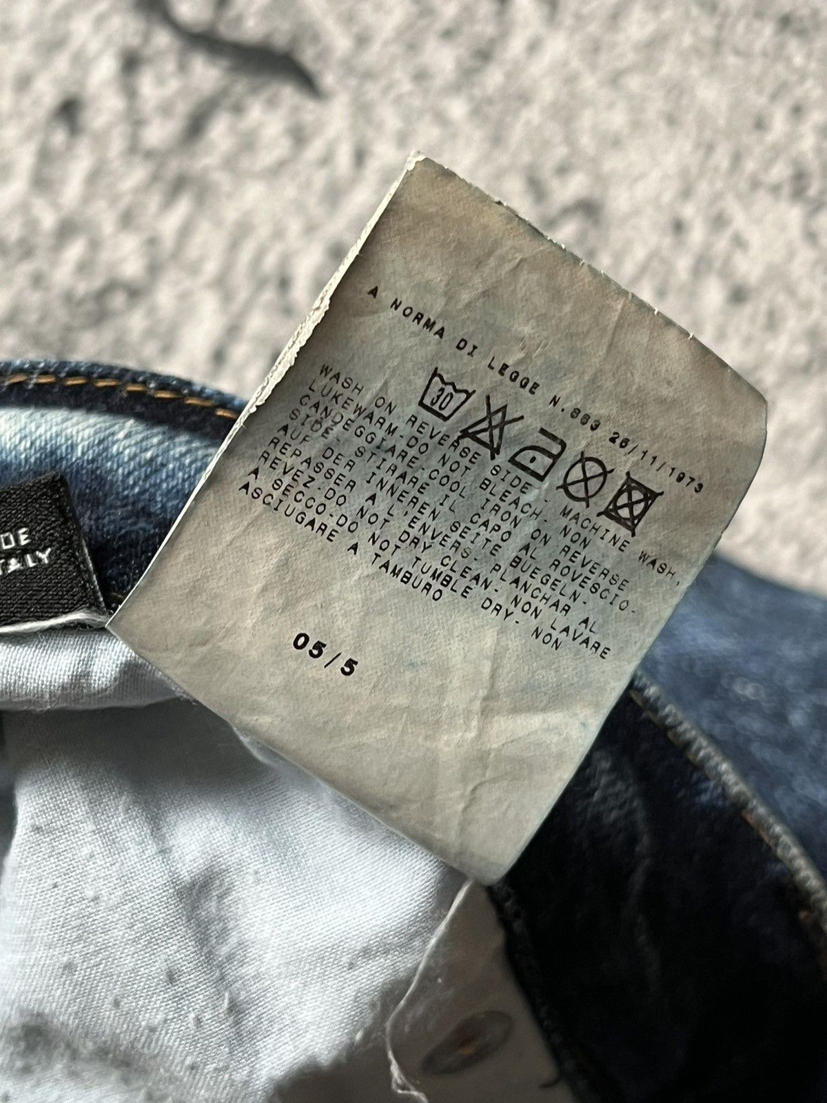 Dolce & Gabbana Dolce & Gabbana Washed Flared Denim Jeans Size US 28 / EU 44 - 11 Thumbnail