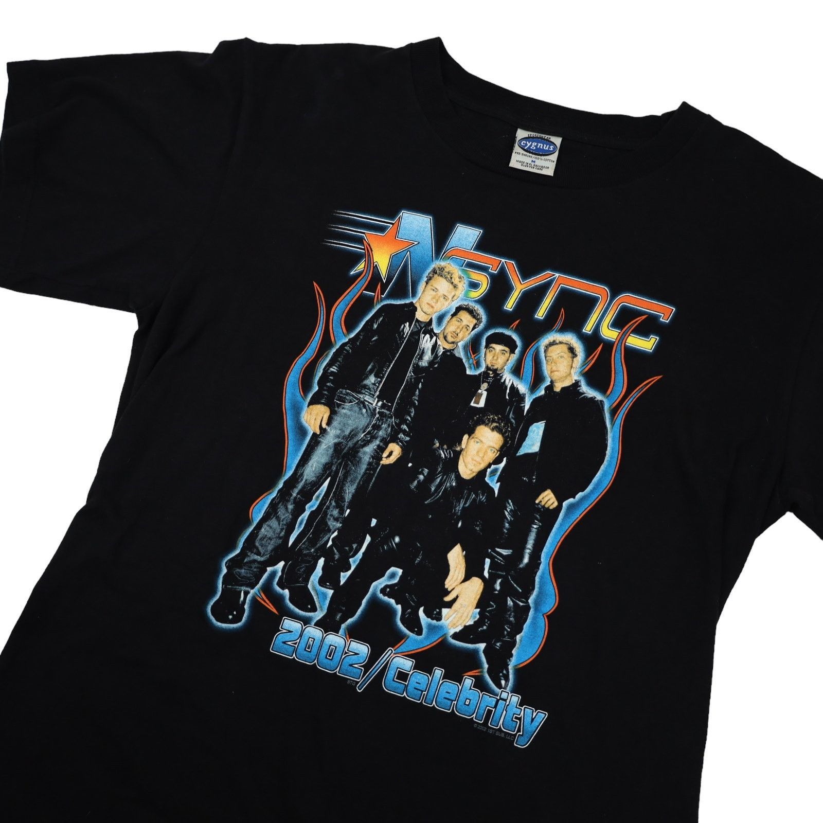 Band Tees × Vintage Vintage NSYNC 2002/Celebrity Tour Shirt Size US M / EU 48-50 / 2 - 2 Thumbnail