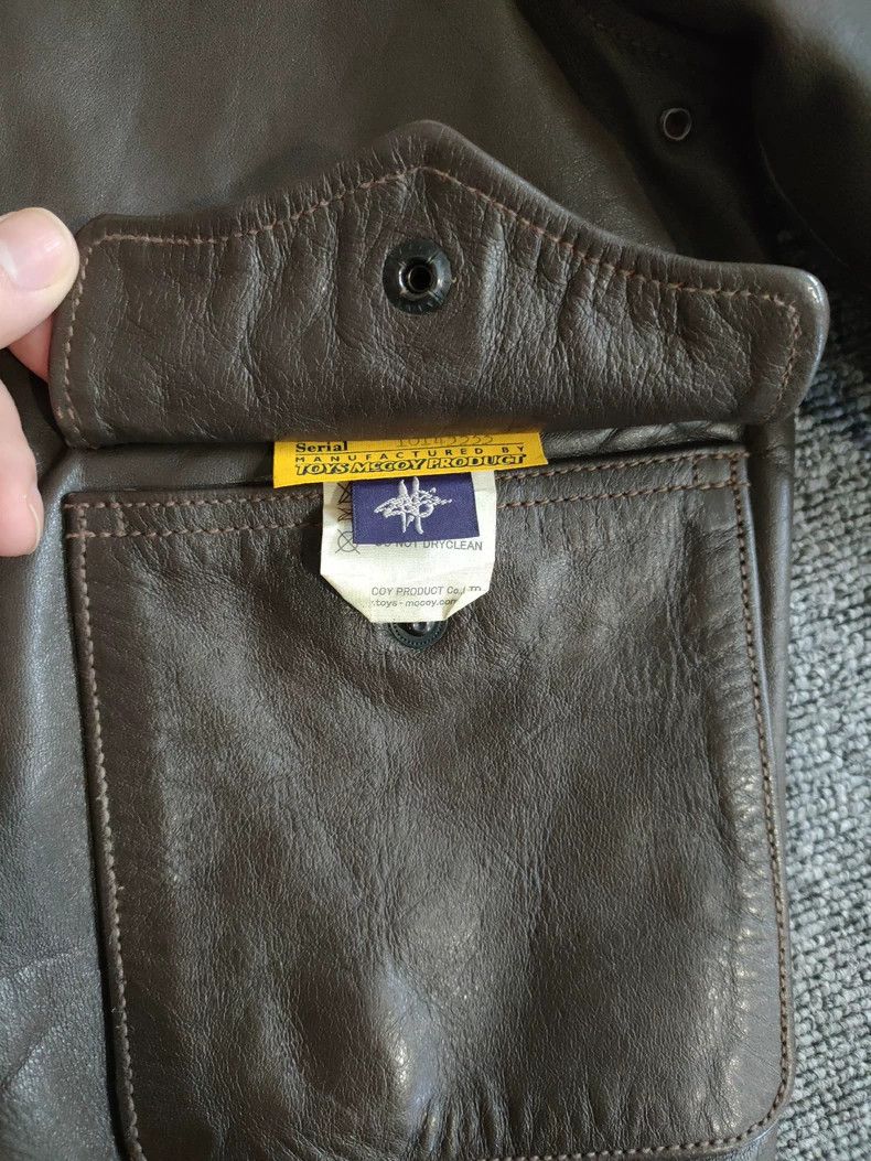 The Real McCoy's The REAL McCOY'S A2 Pilot Jacket with Horsehide Size US M / EU 48-50 / 2 - 7 Thumbnail
