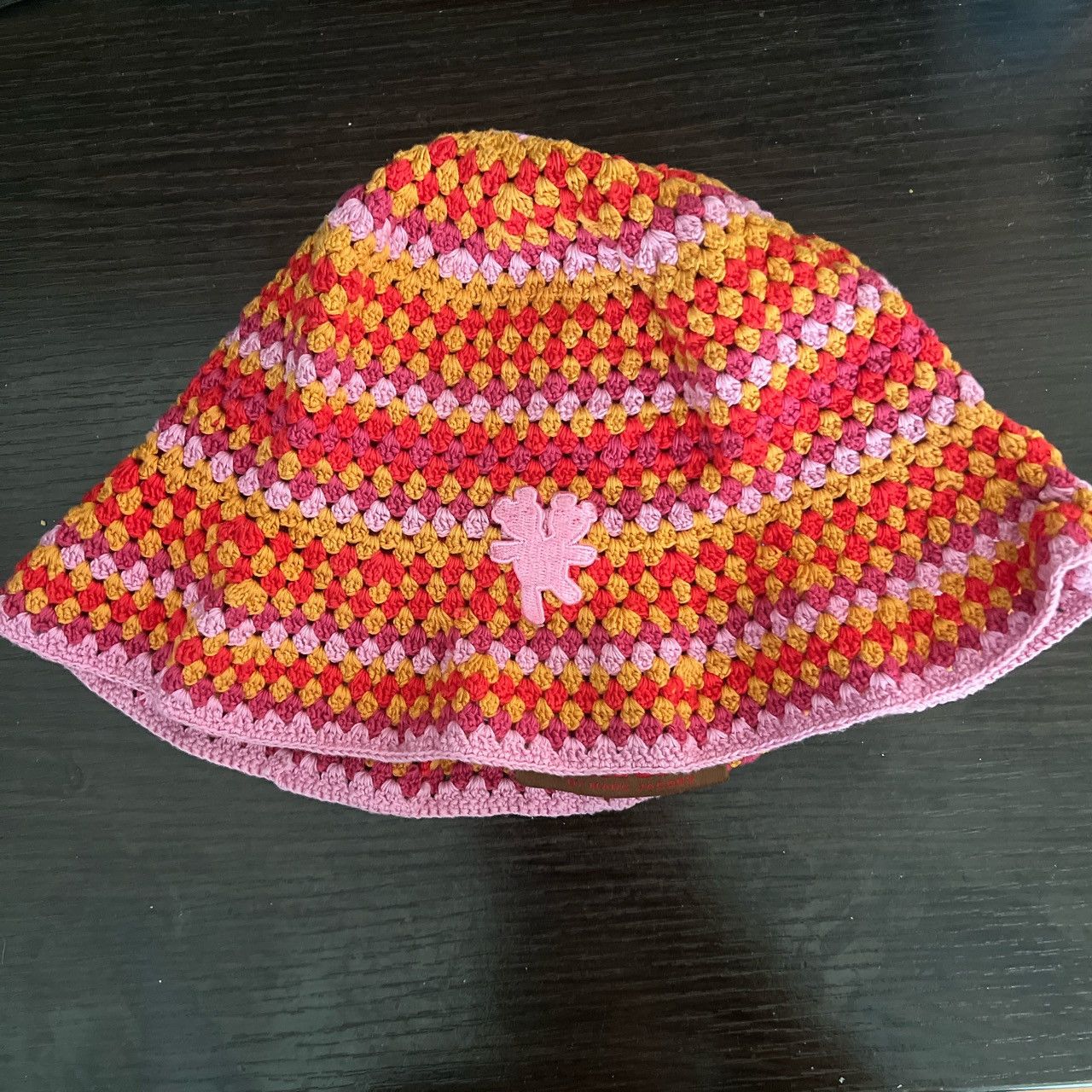 image of Heaven By Marc Jacobs Crochet Teddy Beanie, Women's
