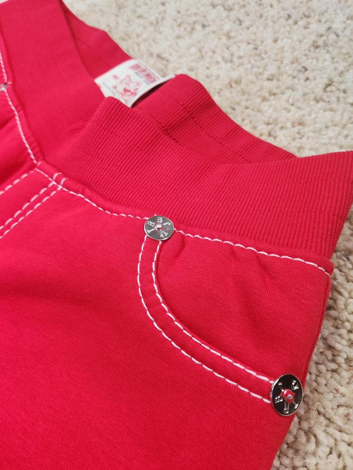True Religion NEW True Religion Pull-On Flare Jeans Red Anniversary Small Size 28" / US 6 / IT 42 - 7 Thumbnail
