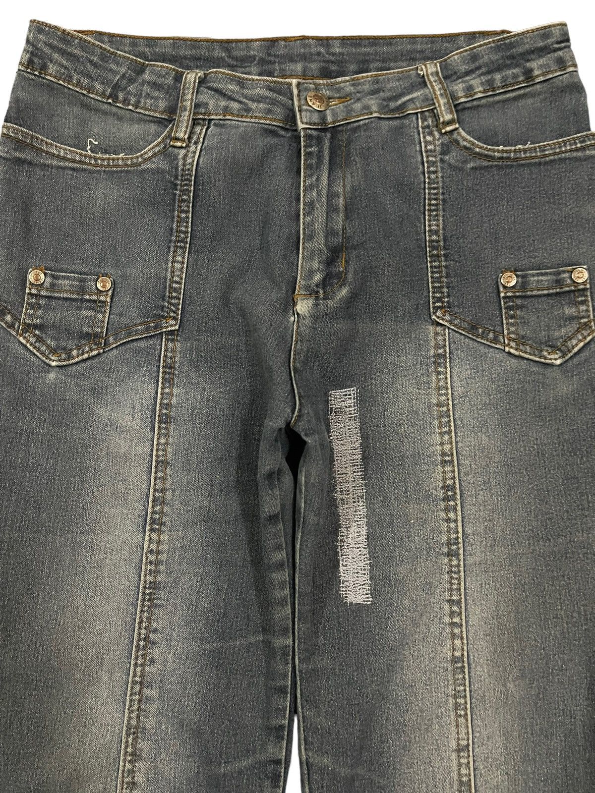 Hysteric Glamour Vintage Japanese Brand Avant Garde Style Baggy Jeans Size US 29 - 3 Thumbnail