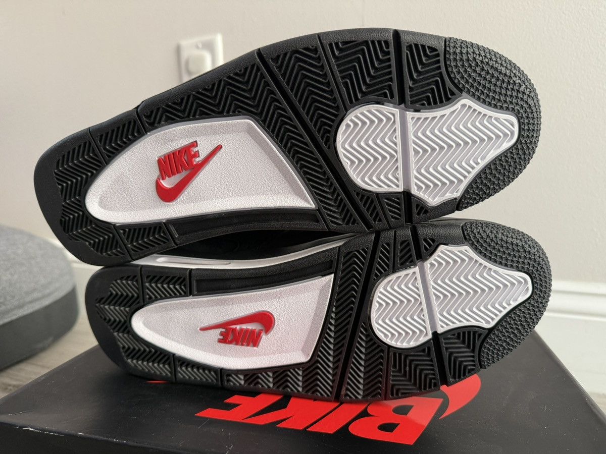 Jordan Brand Nigel Sylvester Jordan 4 RM Driveway Grey Anthracite Red 12 Size US 12 / EU 45 - 8 Thumbnail