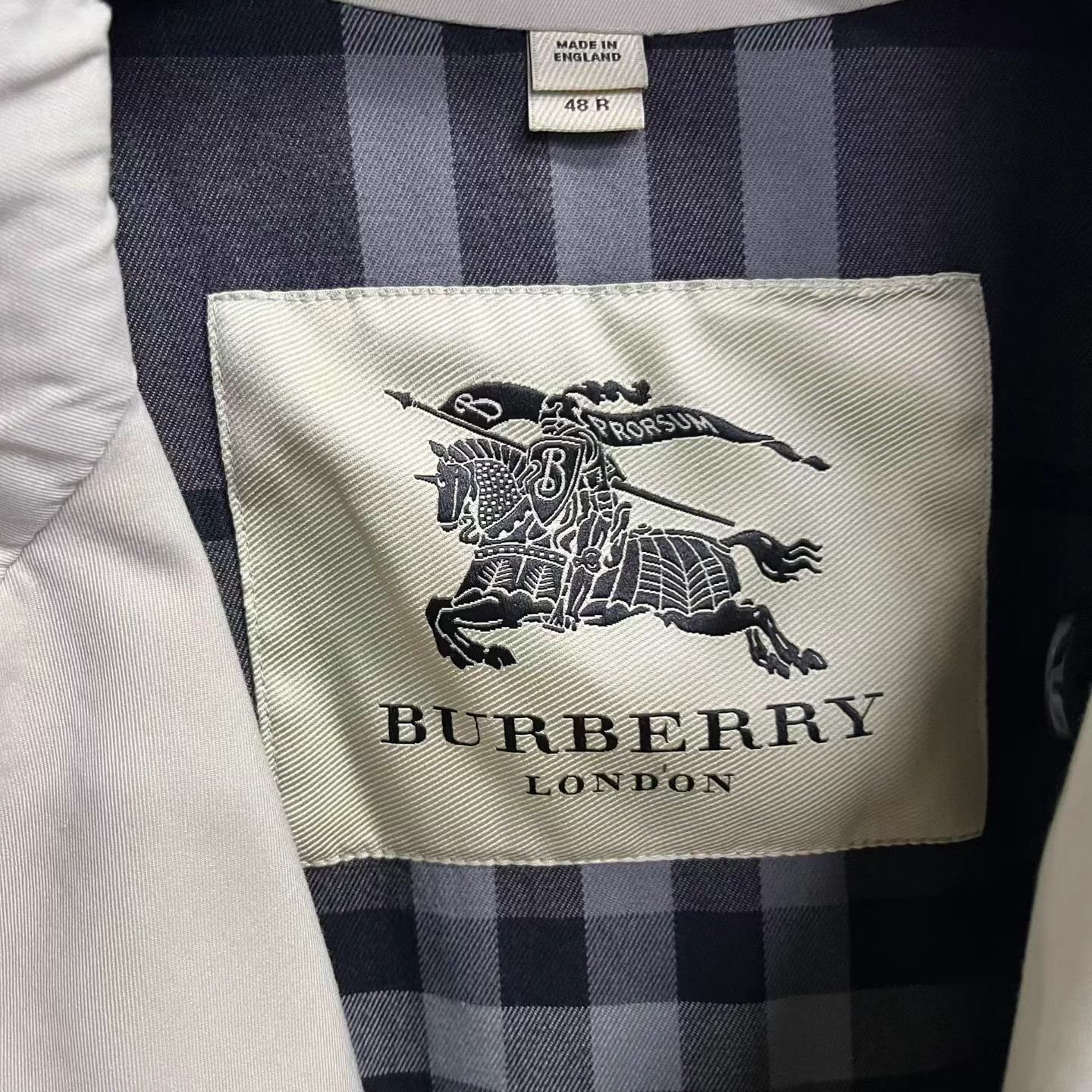 Burberry Burberry Khaki Plain Collar Double-Breasted Overcoat 48 Size XL / US 12-14 / IT 48-50 - 3 Thumbnail