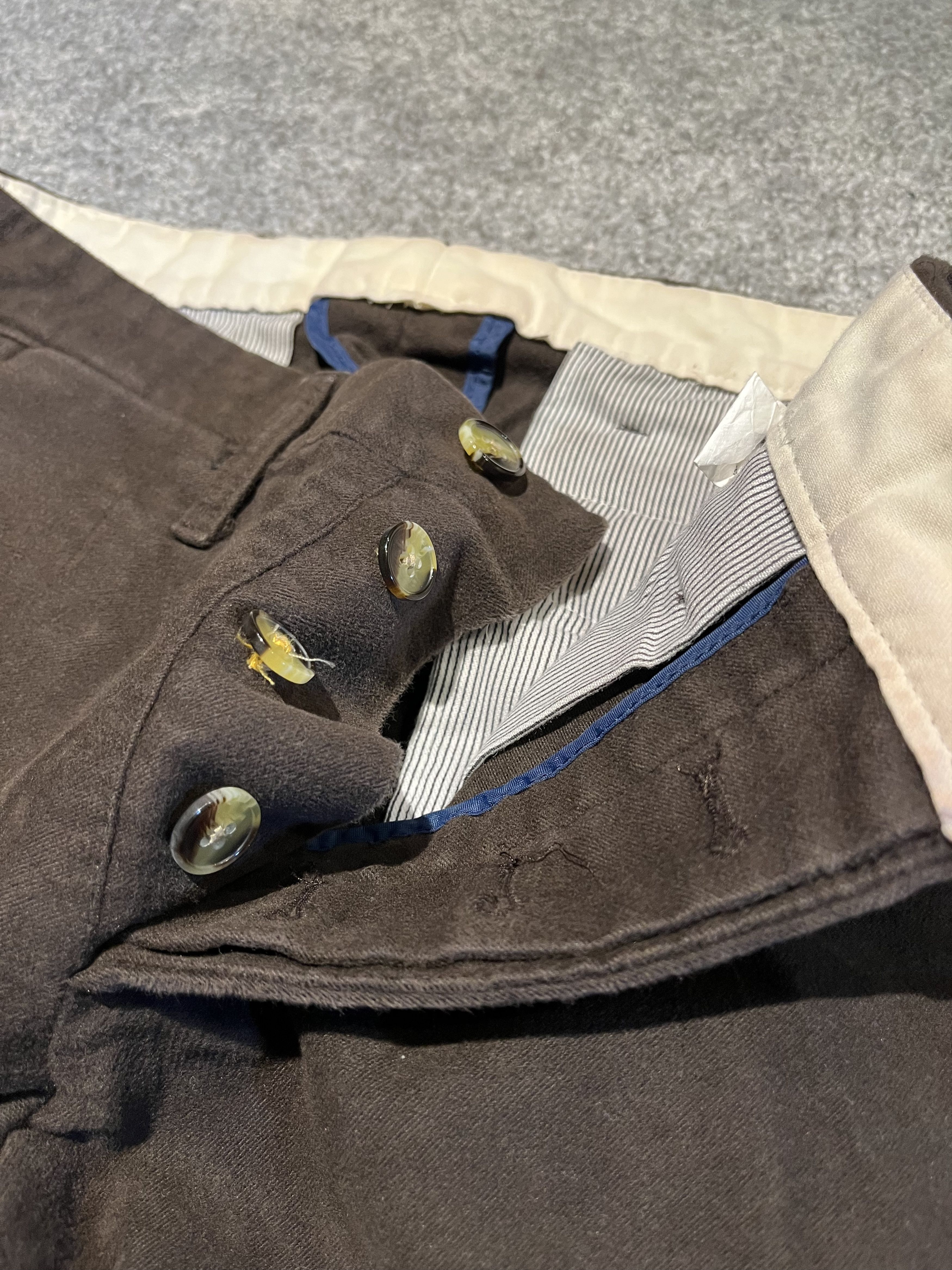 Epaulet Rivet Chino - Moleskin Size US 31 - 3 Thumbnail