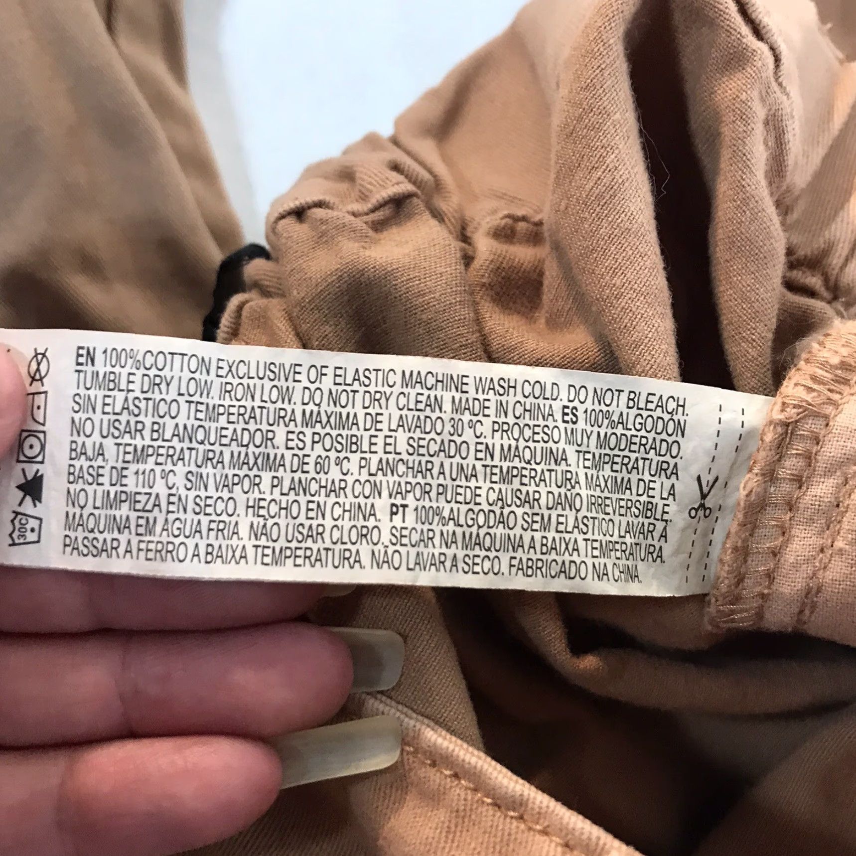 Forever 21 FOREVER 21 Brown Cargo Joggers Pants Womens Size M Tapered Regular Fit Size 32" / US 10 / IT 46 - 4 Thumbnail