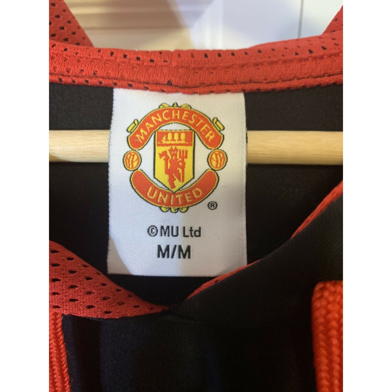Other Manchester United Red Devils Men’s Sz M Soccer Football Pull Size US M / EU 48-50 / 2 - 2 Thumbnail