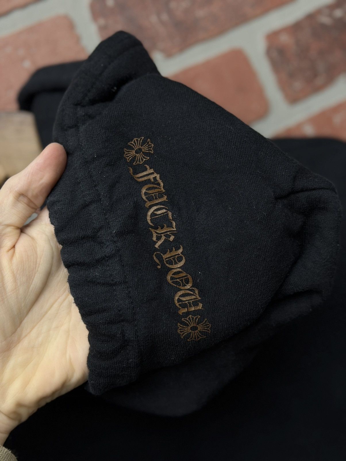 Chrome Hearts Medium - Authentic Chrome Hearts Mens Black Brown Hoodie Size US M / EU 48-50 / 2 - 22 Thumbnail