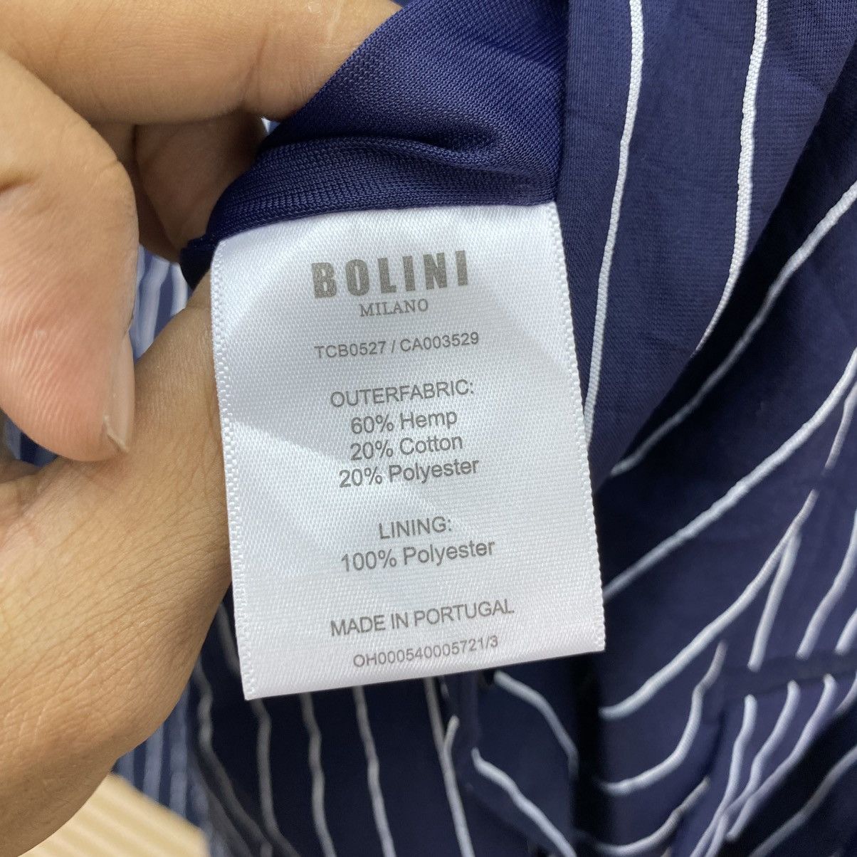 Other 🫶 Bolini Milano Stripes Daily Jacket Size US M / EU 48-50 / 2 - 5 Thumbnail