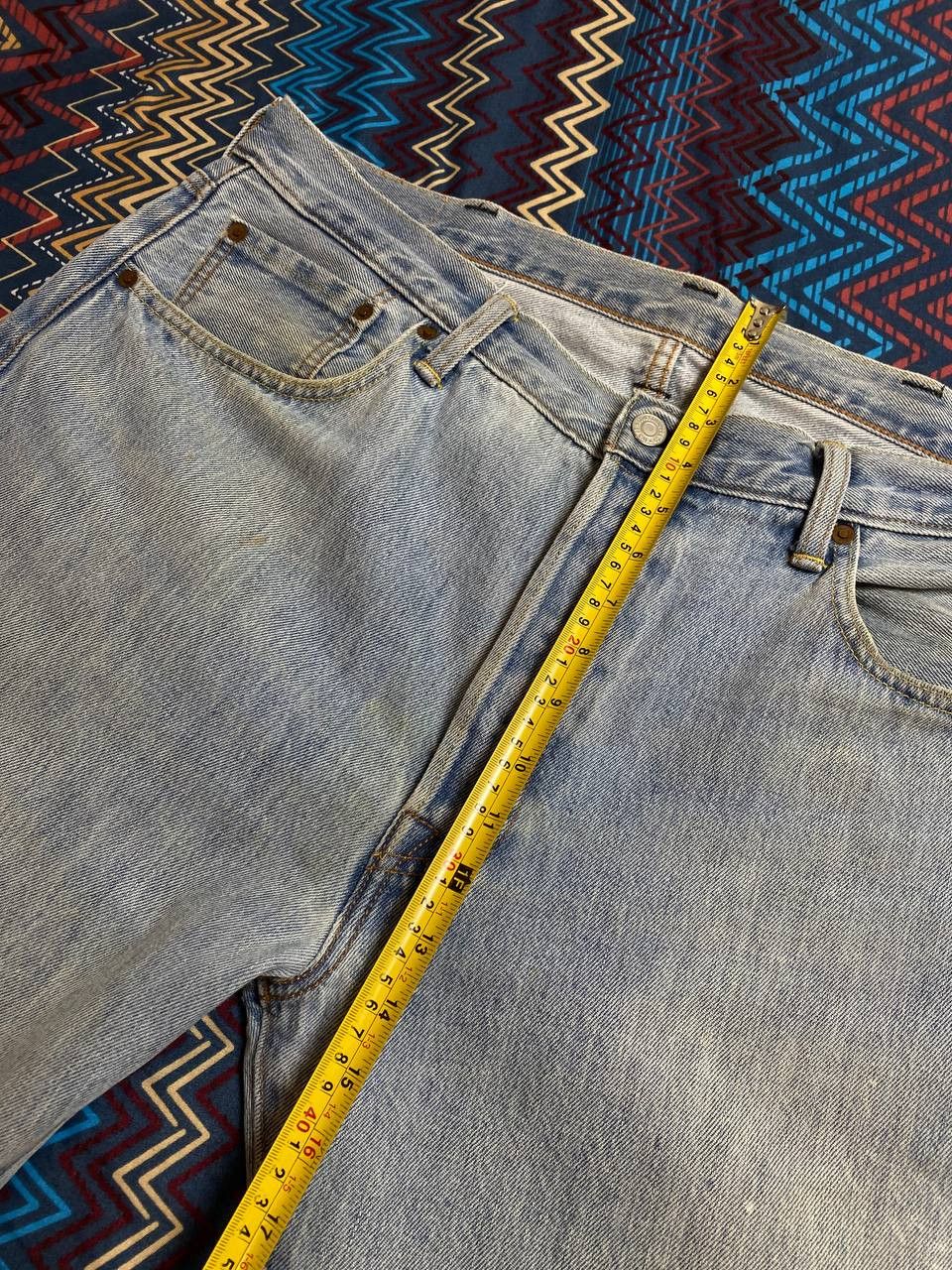 Levi's Distressed Jeans Levi's 501 vintage Y2K w38 streetwear Size US 38 / EU 54 - 15 Thumbnail