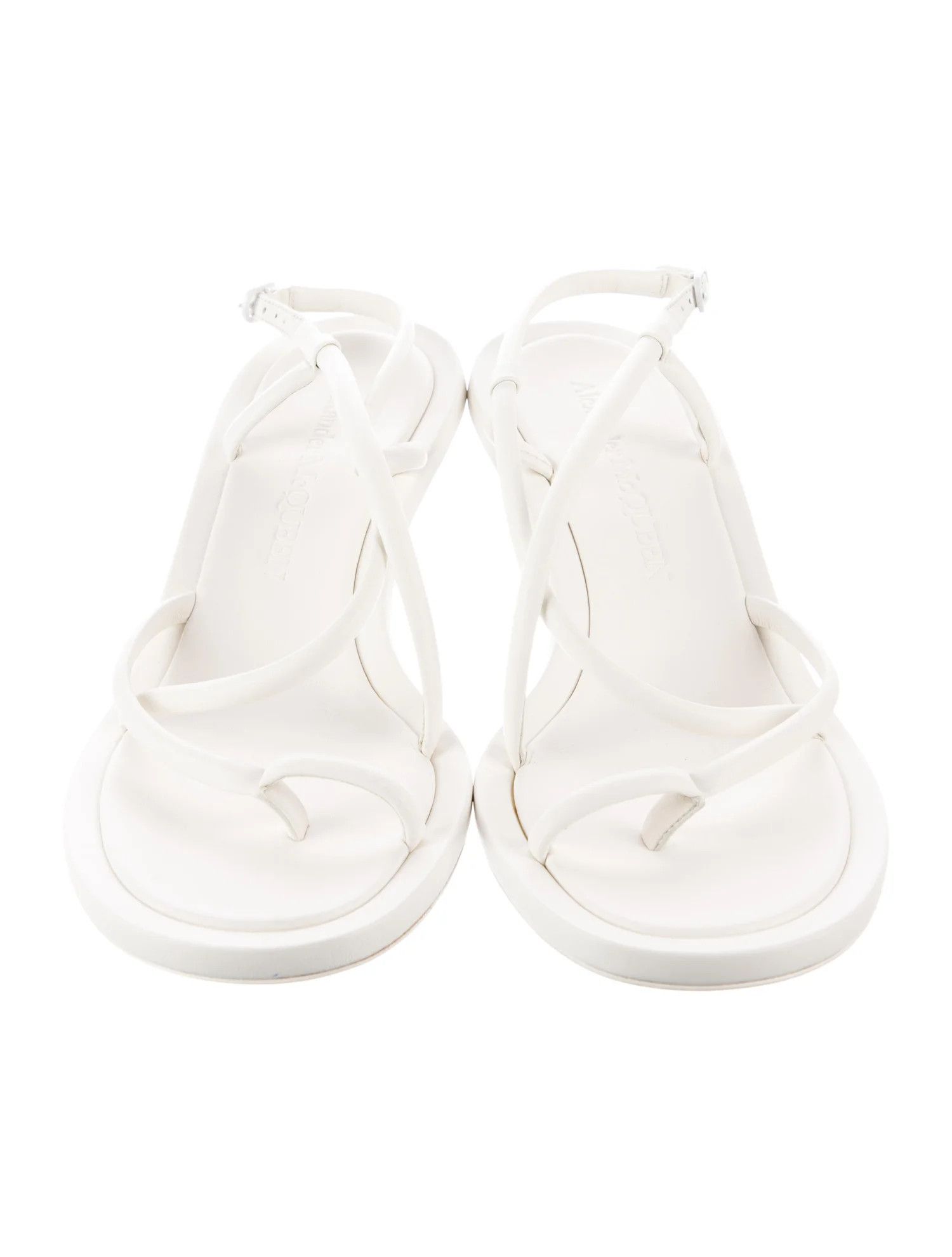 Alexander McQueen o1y0325 Sandals in White Size US 9.5 / IT 39.5 - 3 Thumbnail