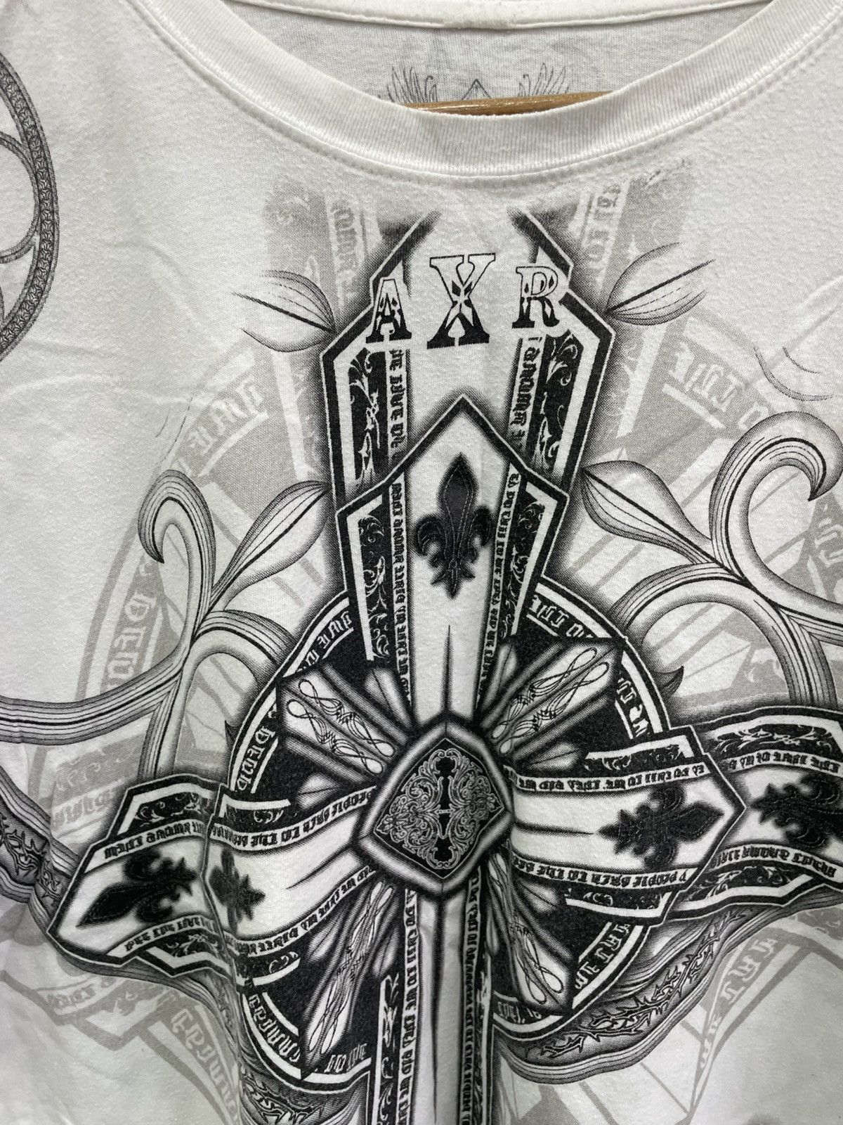 Affliction × Vintage Vintage Y2K Affliction Extreme Couture AOP T-Shirt - Large Size US XL / EU 56 / 4 - 7 Thumbnail