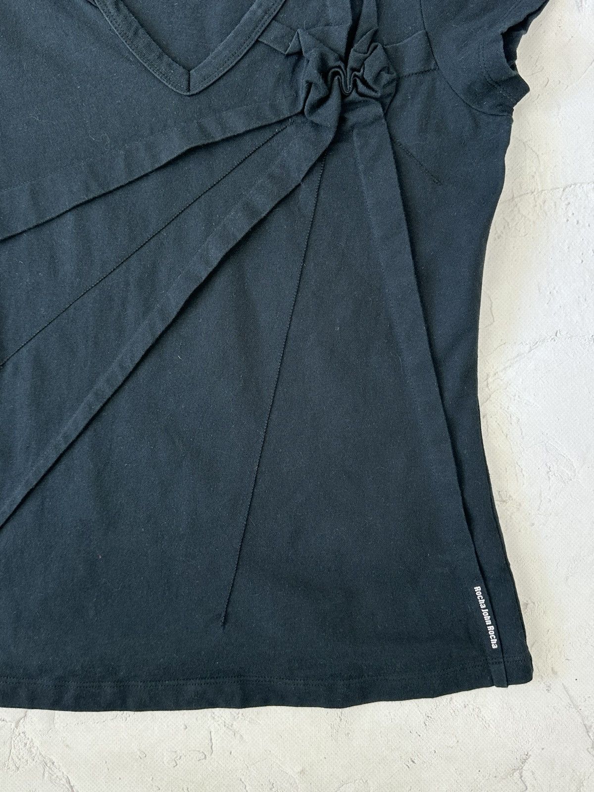 If Six Was Nine × Japanese Brand × Vintage Vintage Black Top Size L / US 10 / IT 46 - 3 Thumbnail