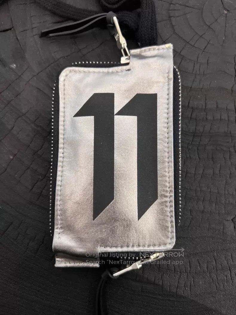 Boris Bidjan Saberi Boris Bidjan Saberi 11by bbs wallet card holder with zippe Size ONE SIZE - 2 Thumbnail