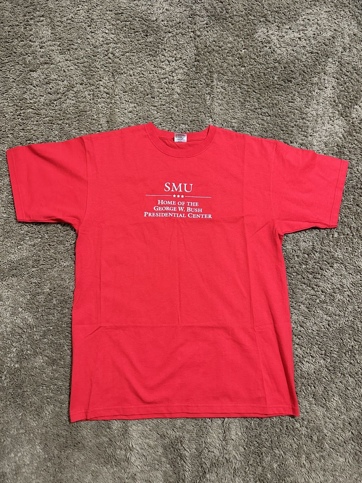 NCAA Vintage NCAA SMU Mustangs shirt 90s size large Size US L / EU 52-54 / 3 - 1 Thumbnail