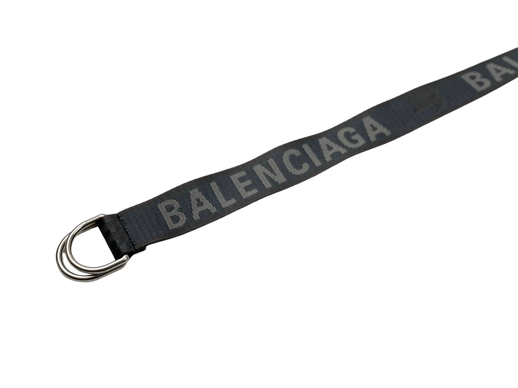 Balenciaga Balenciaga Extra Long Knit Logo Belt Size ONE SIZE - 2 Thumbnail