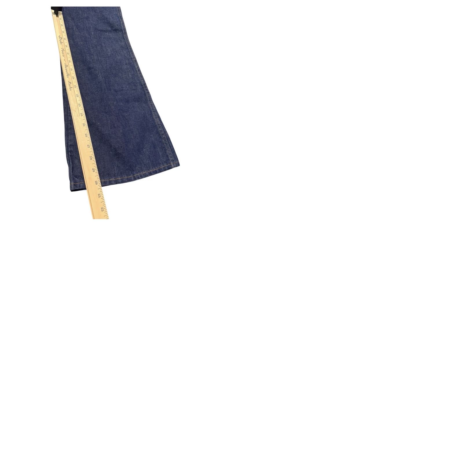 Levi's VINTAGE Levi's Big E White Tab Jeans Women's 1960s Wide-Leg 30 Regular Blue Snap Zip Pants For Gals Size 30" / US 8 / IT 44 - 11 Thumbnail