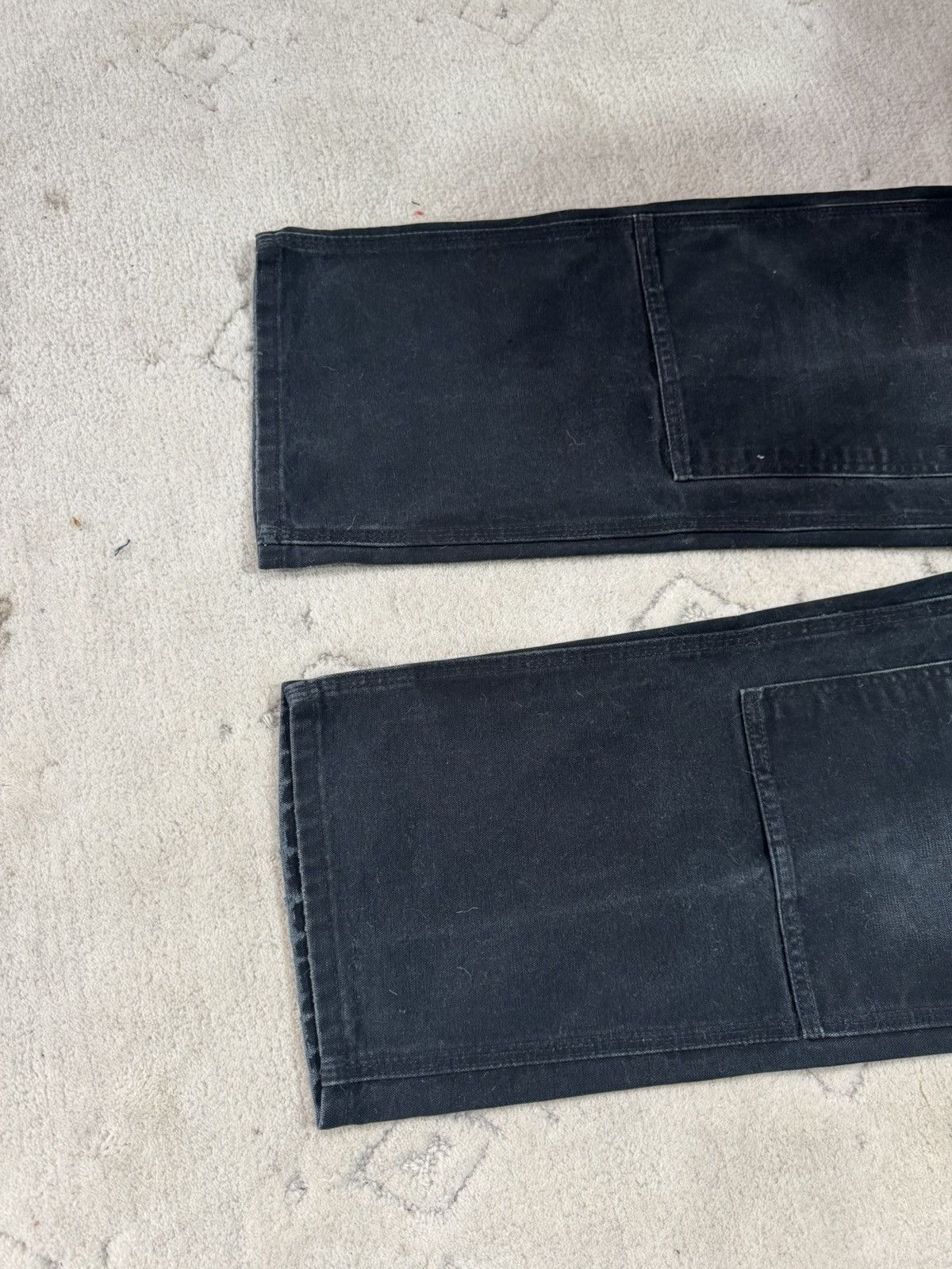 Carhartt Vintage Carhartt B01 BLK double knee workwear denim Size US 36 / EU 52 - 6 Thumbnail