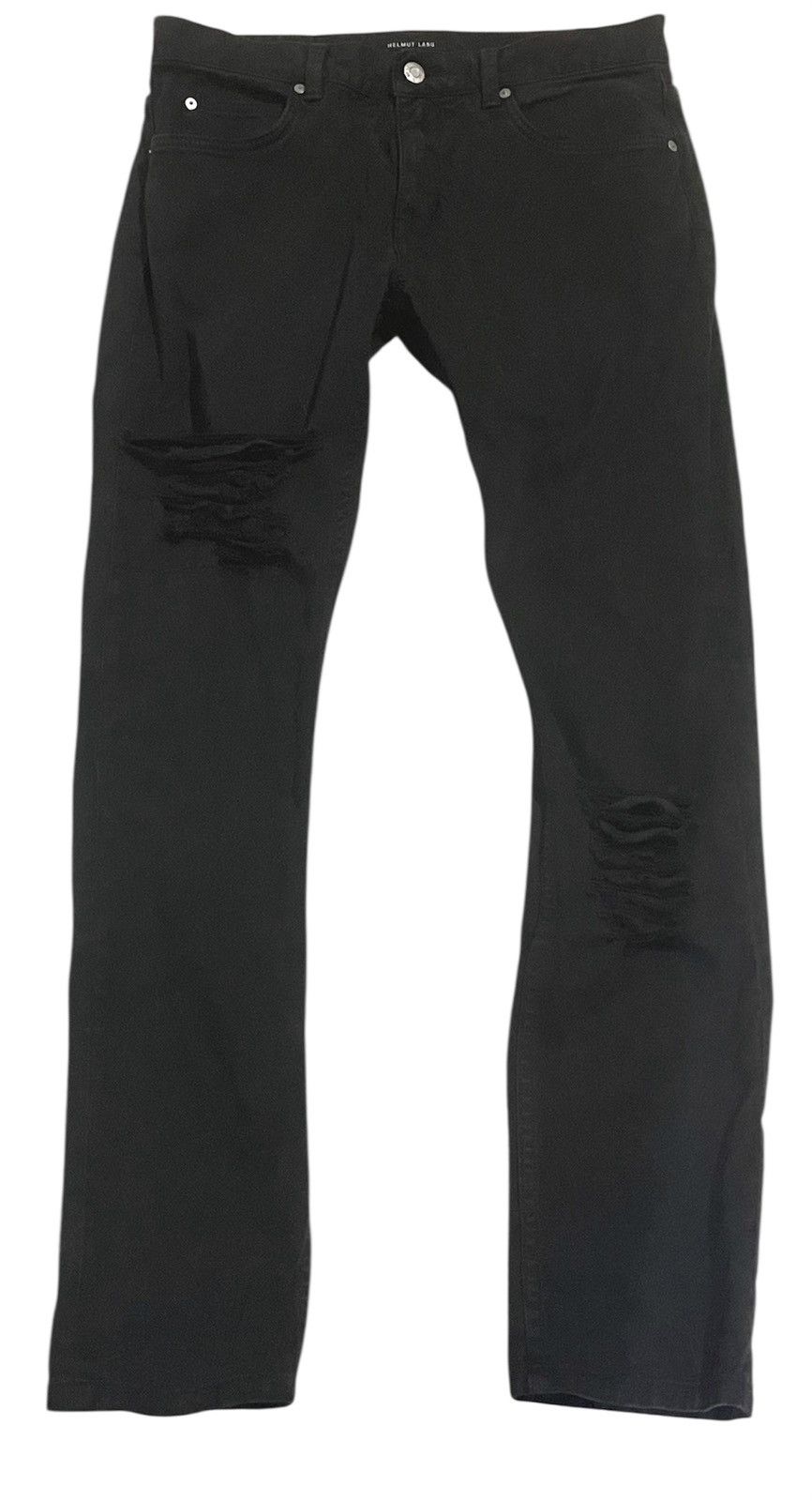 HELMUT LANG DISTRESSED JEANS