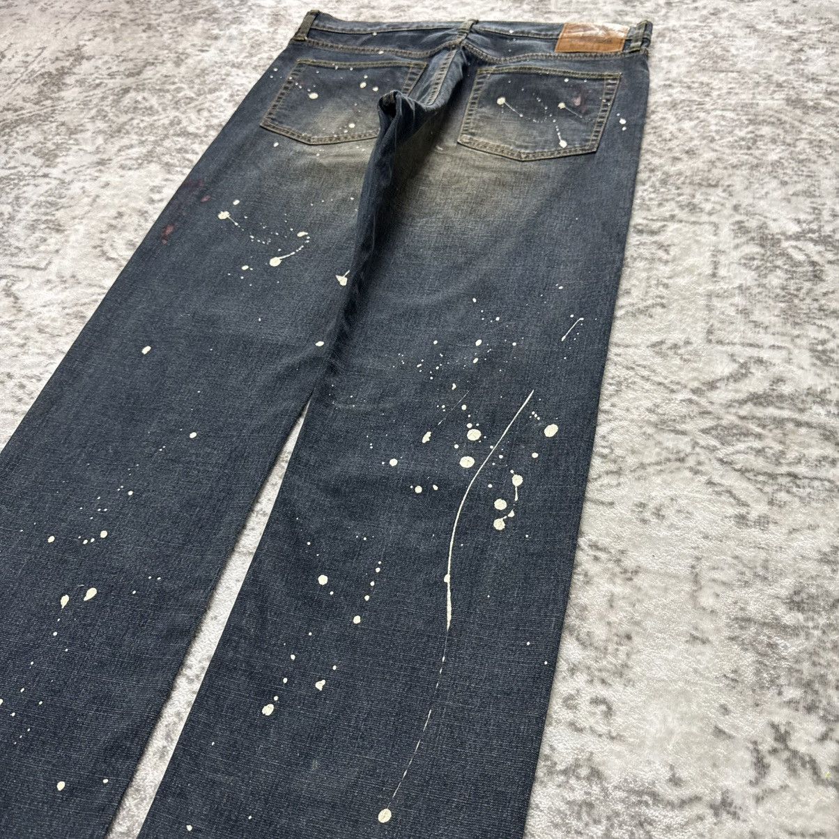 Oshkosh Vintage Oshkosh Paint Splatter Mud Wash Loose Jeans Size US 34 / EU 50 - 12 Thumbnail