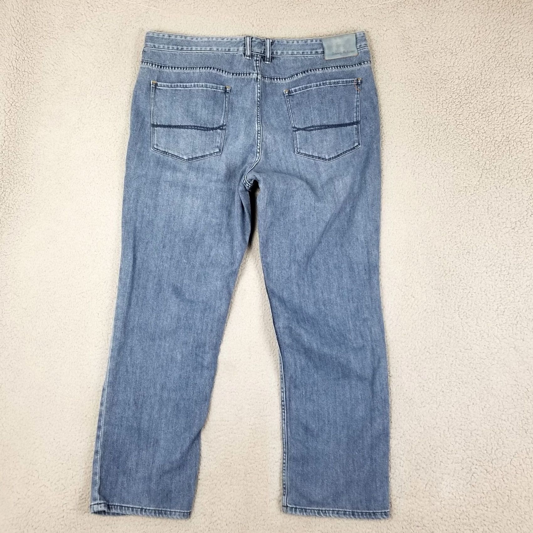 Tommy Bahama Tommy Bahama Jeans Bobcat Denim Blue Jeans Stretch 40X30 Men Shirt? Size US 40 / EU 56 - 7 Thumbnail