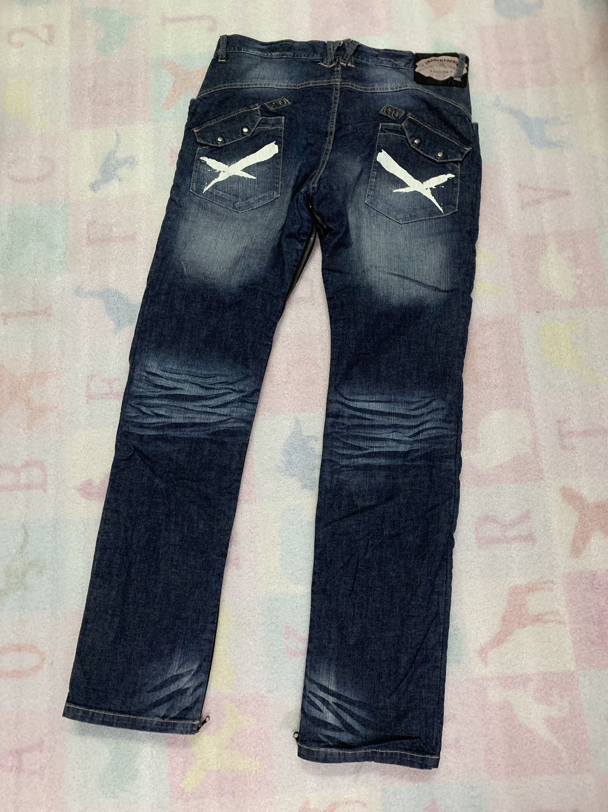 Japanese Brand × PPFM PPFM Anarchy Denim Reversible Size US 34 / EU 50 - 2 Thumbnail