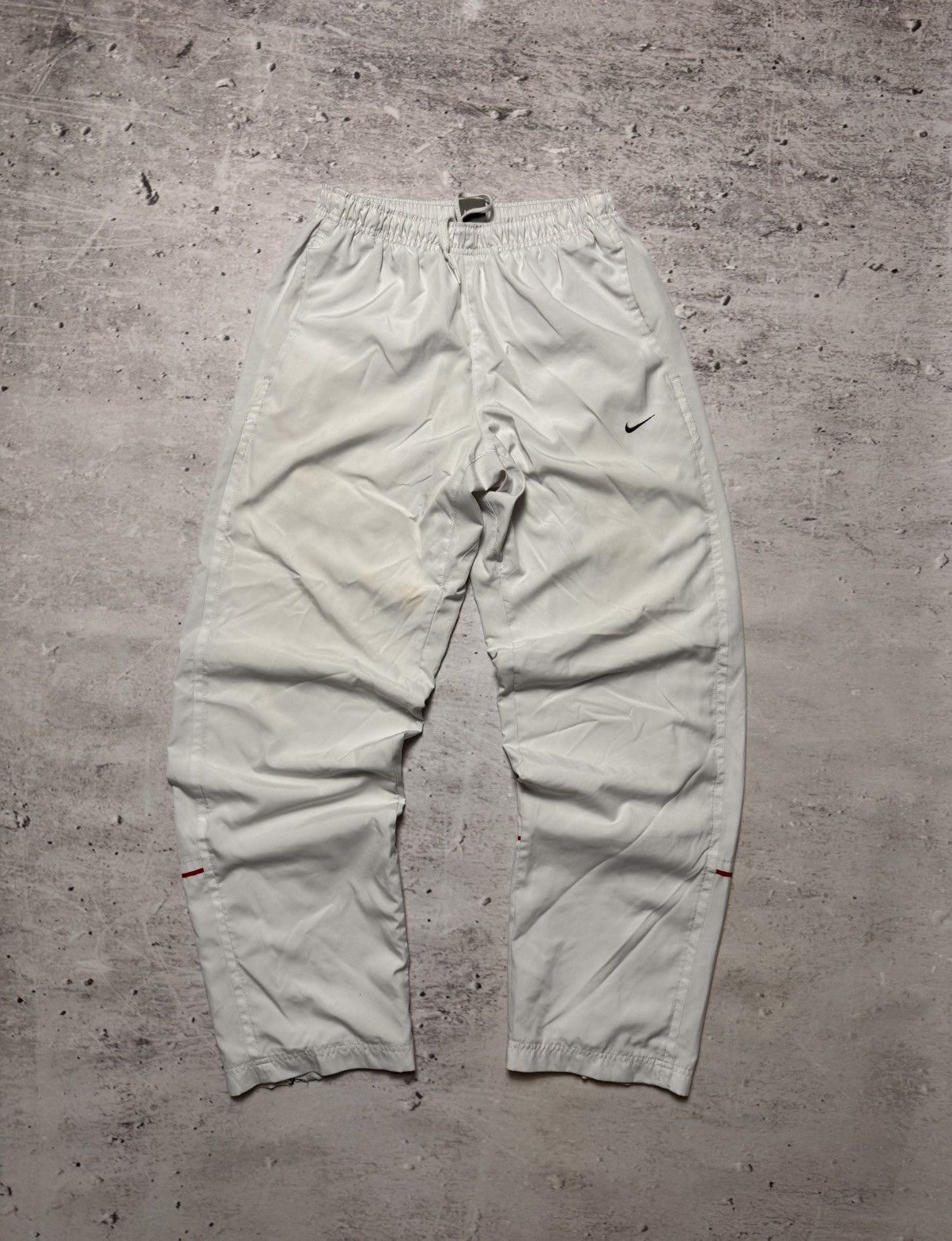 Nike × Vintage NIKE VINTAGE BASIC LOGO OVERSIZE BAGGY PANTS Size US 34 / EU 50 - 1 Thumbnail