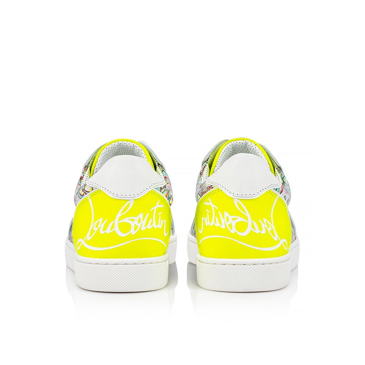 Christian Louboutin o1s1wg110924 Fun Louis Junior Low Top Sneaker in Yellow Size US 11 / EU 44 - 3 Thumbnail