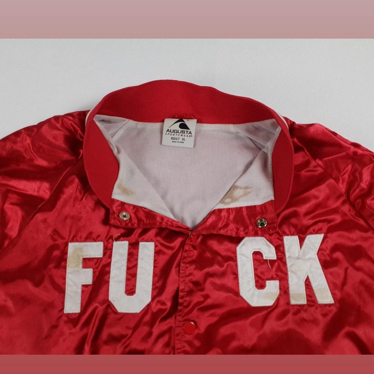 Fuck The Population FTP F*CK Varsity Jacket (2024) Size US XL / EU 56 / 4 - 3 Thumbnail