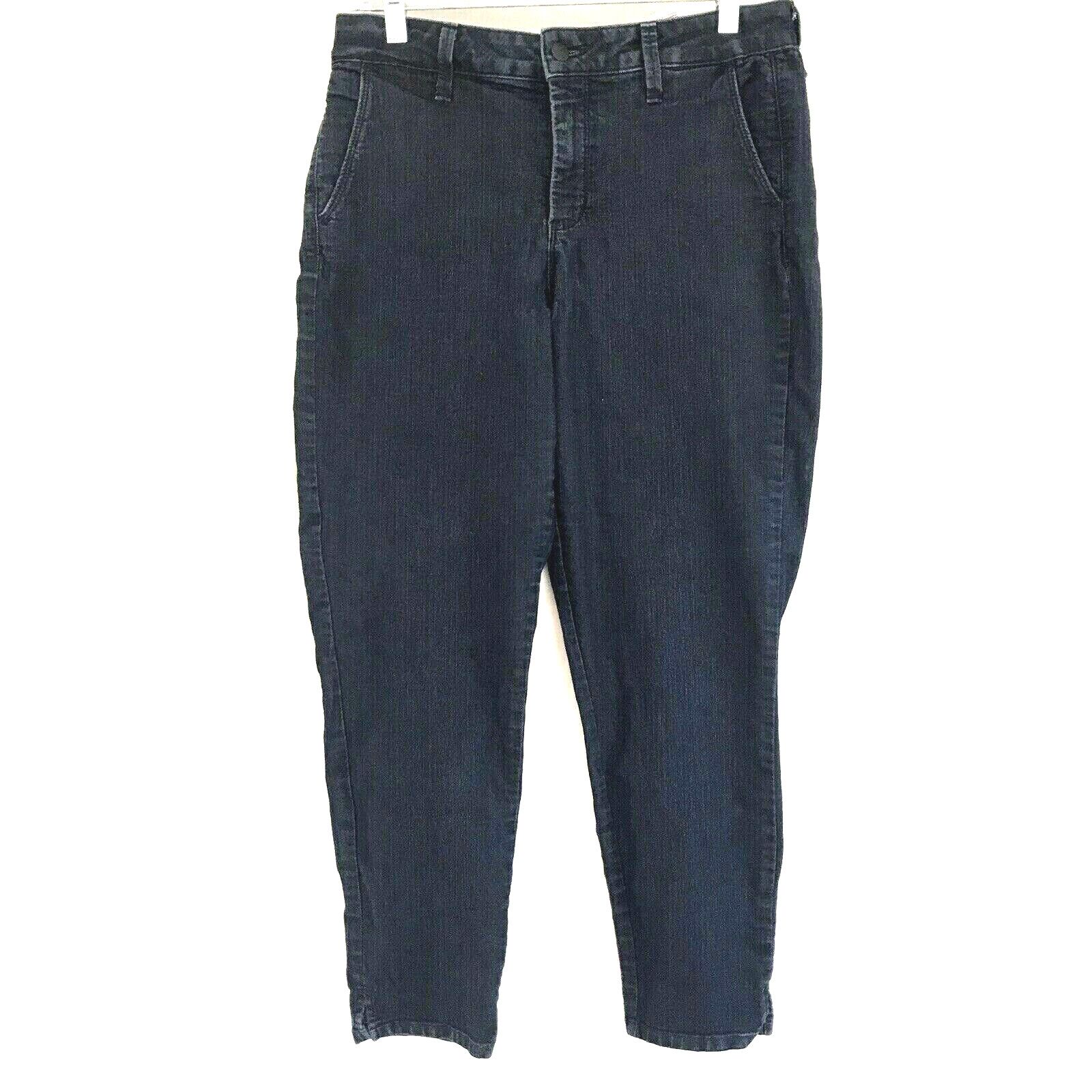 NYDJ NYDJ Not Your Daughters Ankle Skinny Jeans 8 Dark Wash USA Size 30" / US 8 / IT 44 - 1 Thumbnail