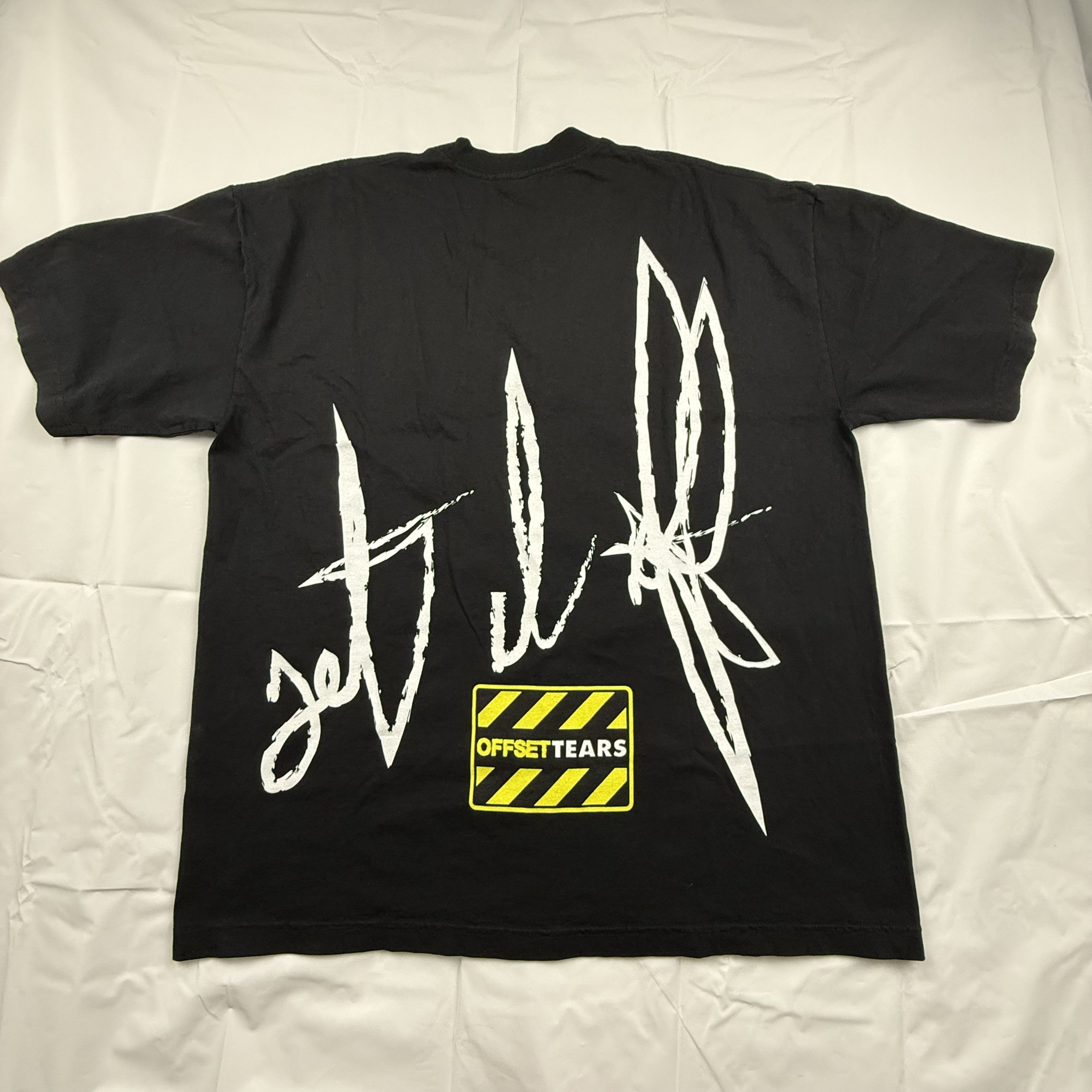 DENIM TEARS Denim Tears x Offsettears Set It Off T-Shirt Black XL Mens Size US XL / EU 56 / 4 - 4 Thumbnail