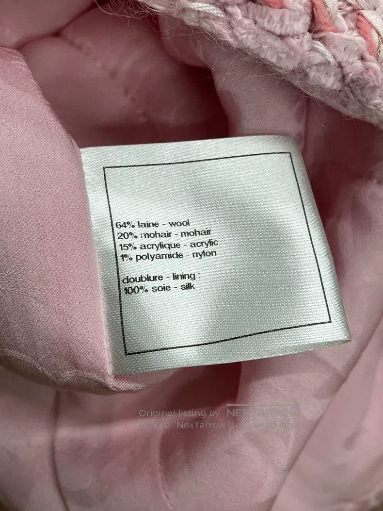 Chanel Chanel Supermarket series pink tweed jacket Size XXS / US 00 / IT 34 - 6 Thumbnail