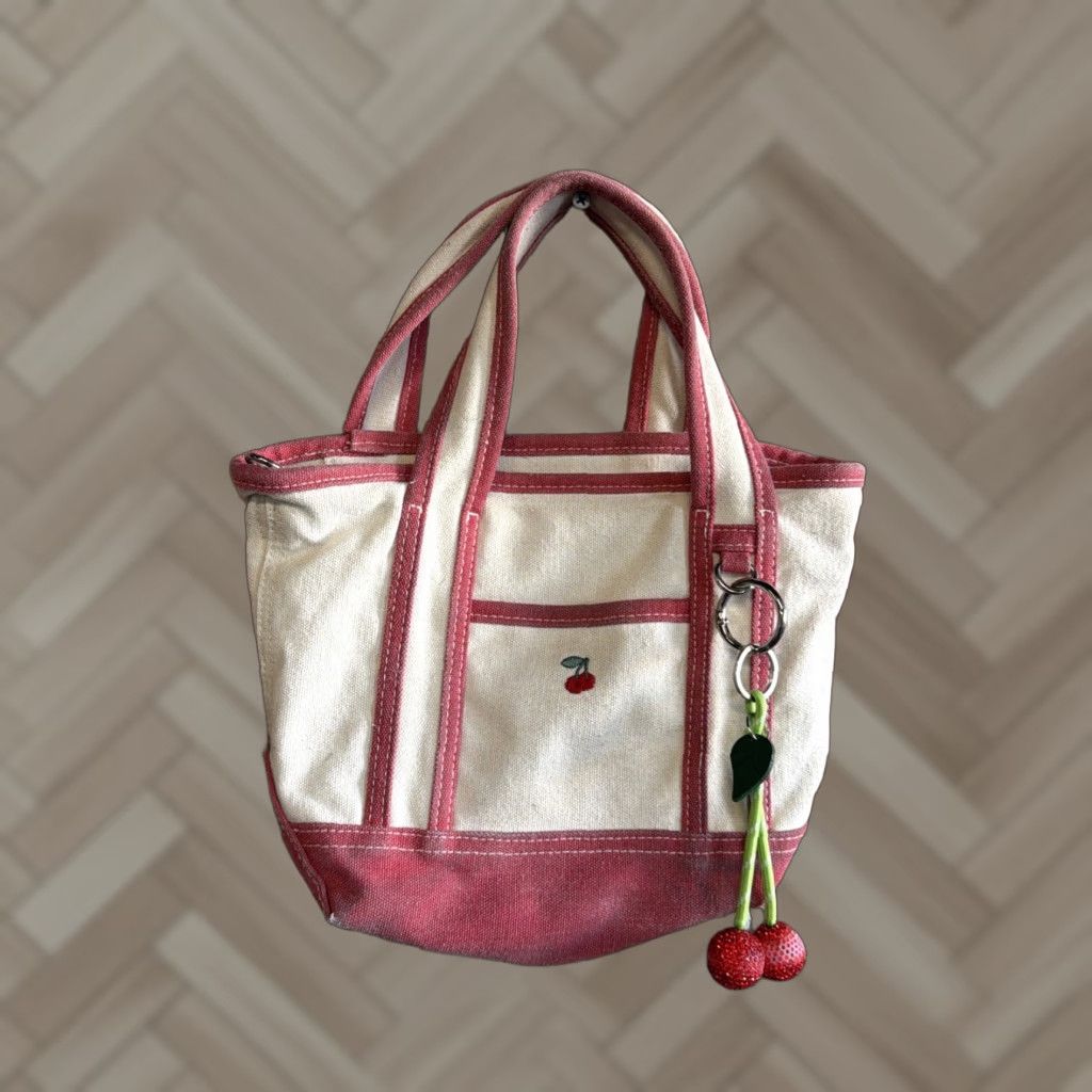 Vintage Madden Girl Tote Bags Cherry Cherries Bag Size ONE SIZE - 1 Thumbnail