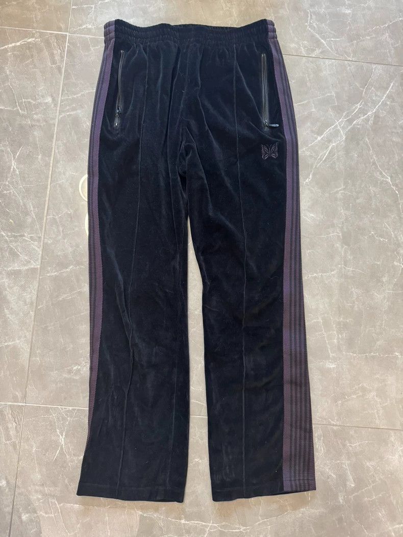 Needles NEEDLES Butterfly Velvet Casual Pants - dmc Size US 26 / EU 42 - 1 Thumbnail