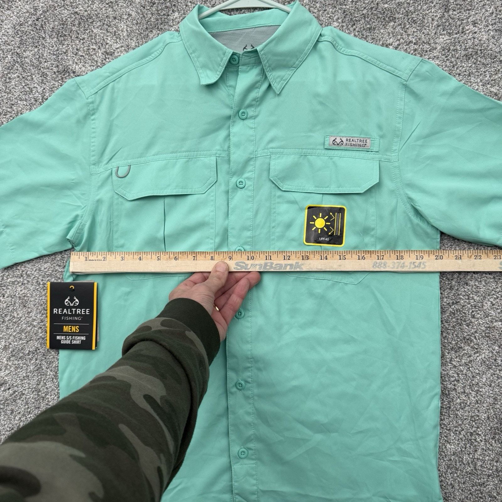 Realtree Realtree Fishing Shirt Mens S Gorpcore Hiking Utility Vented Size US S / EU 44-46 / 1 - 5 Thumbnail