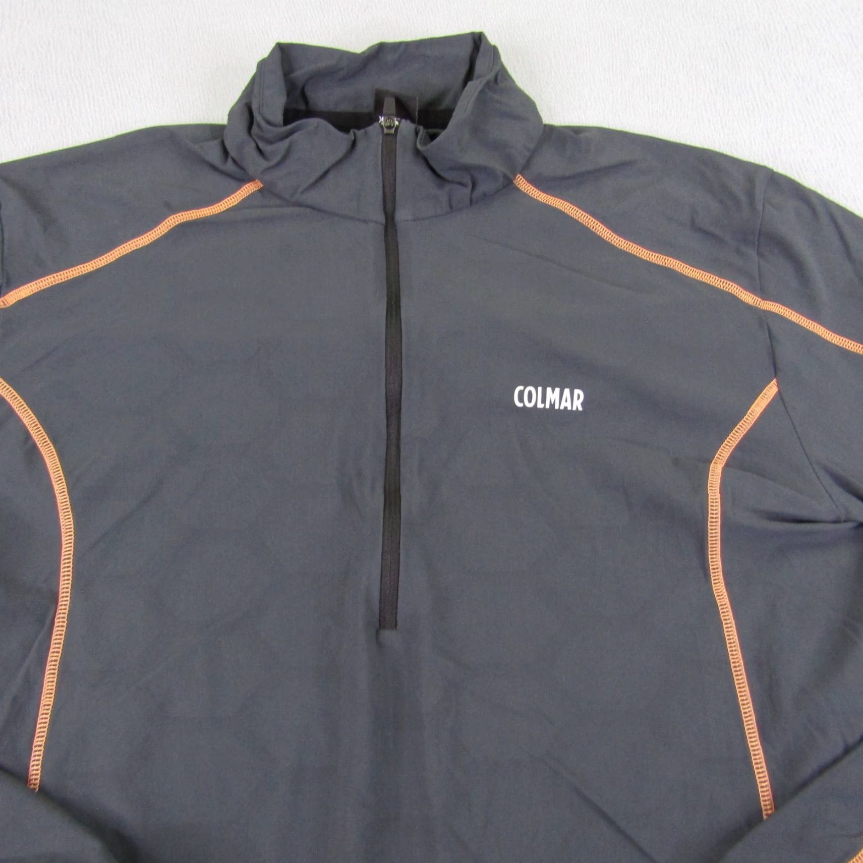 Colmar Colmar Jacket Women XL Gray 1/2 Zip Windbreaker Thermotec Lavagna Shell Athletic Regular Logo Zipper Casual Outdoor Ski Sports Jacket Womens Size XL / US 12-14 / IT 48-50 - 2 Thumbnail
