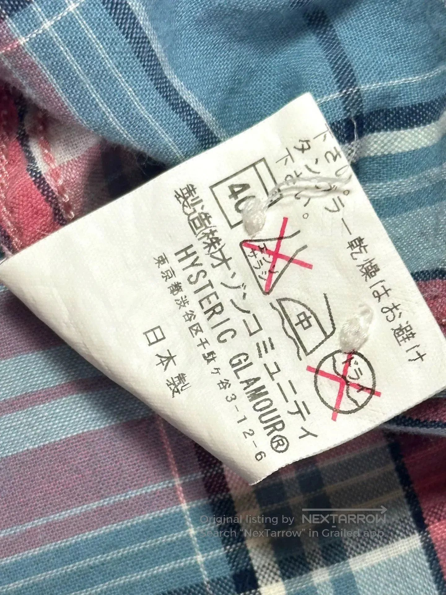 Hysteric Glamour Hysteric Glamour Plaid Shirt Jacket. Size M / US 6-8 / IT 42-44 - 8 Thumbnail