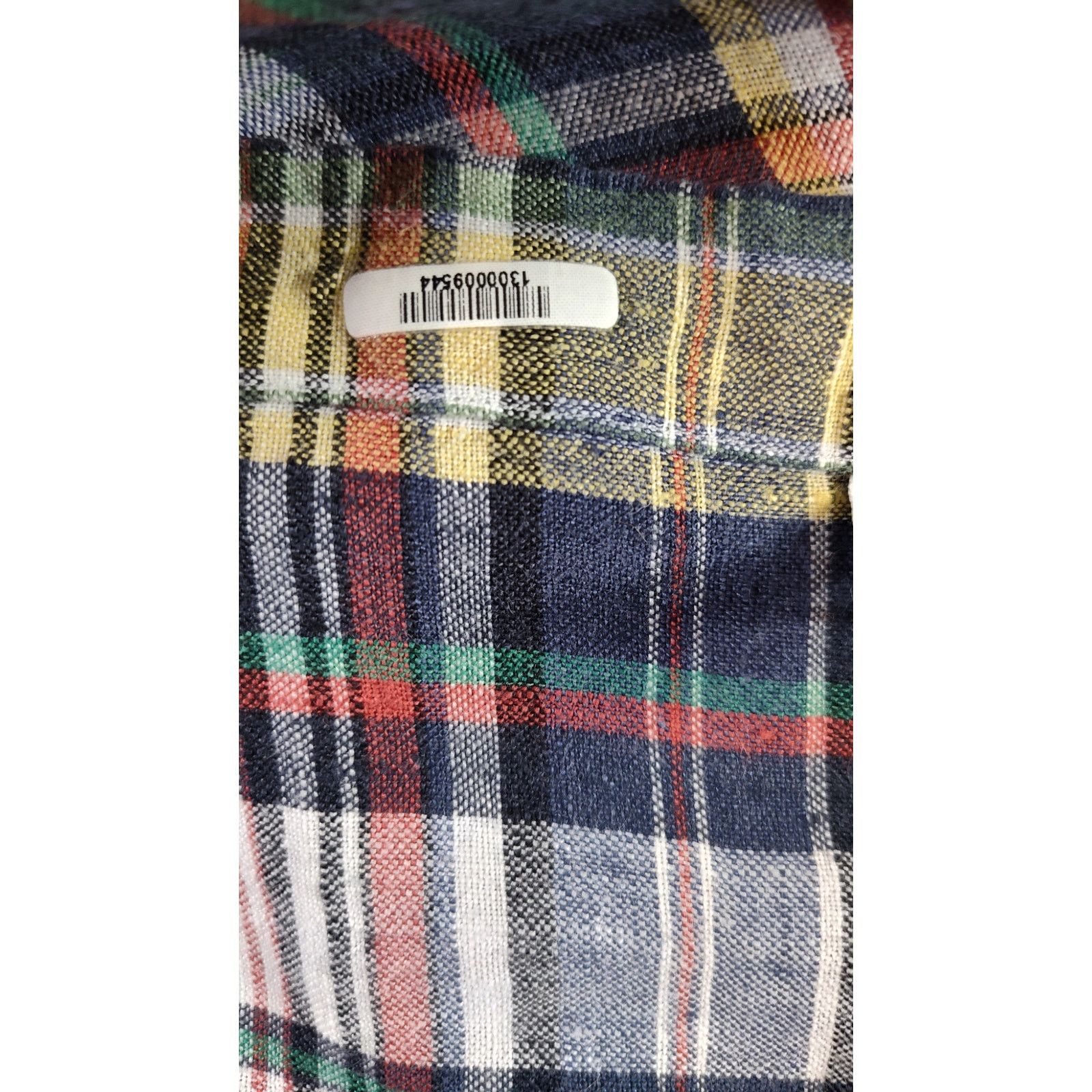 Ralph Lauren Ralph Lauren 100% Linen Shirt XXL Button Down Plaid Mens VTG Size US XXL / EU 58 / 5 - 12 Thumbnail