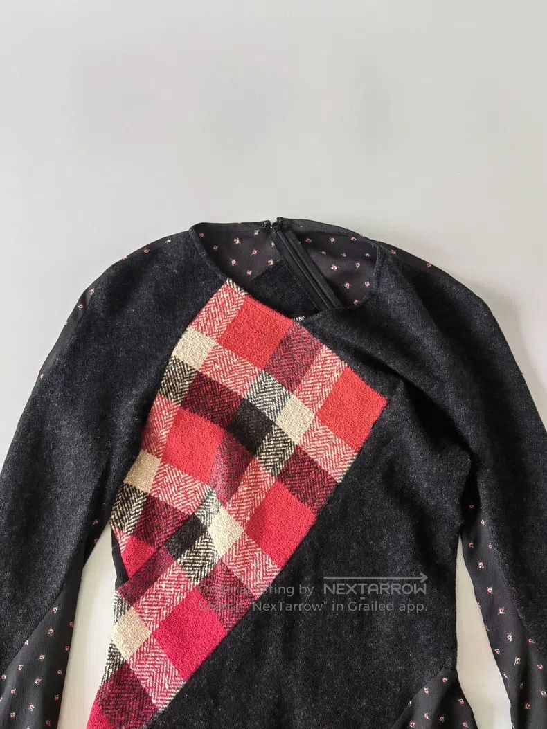 Comme des Garcons Comme Des Garcons Mixed material patchwork dress Size XS / US 0-2 / IT 36-38 - 7 Thumbnail