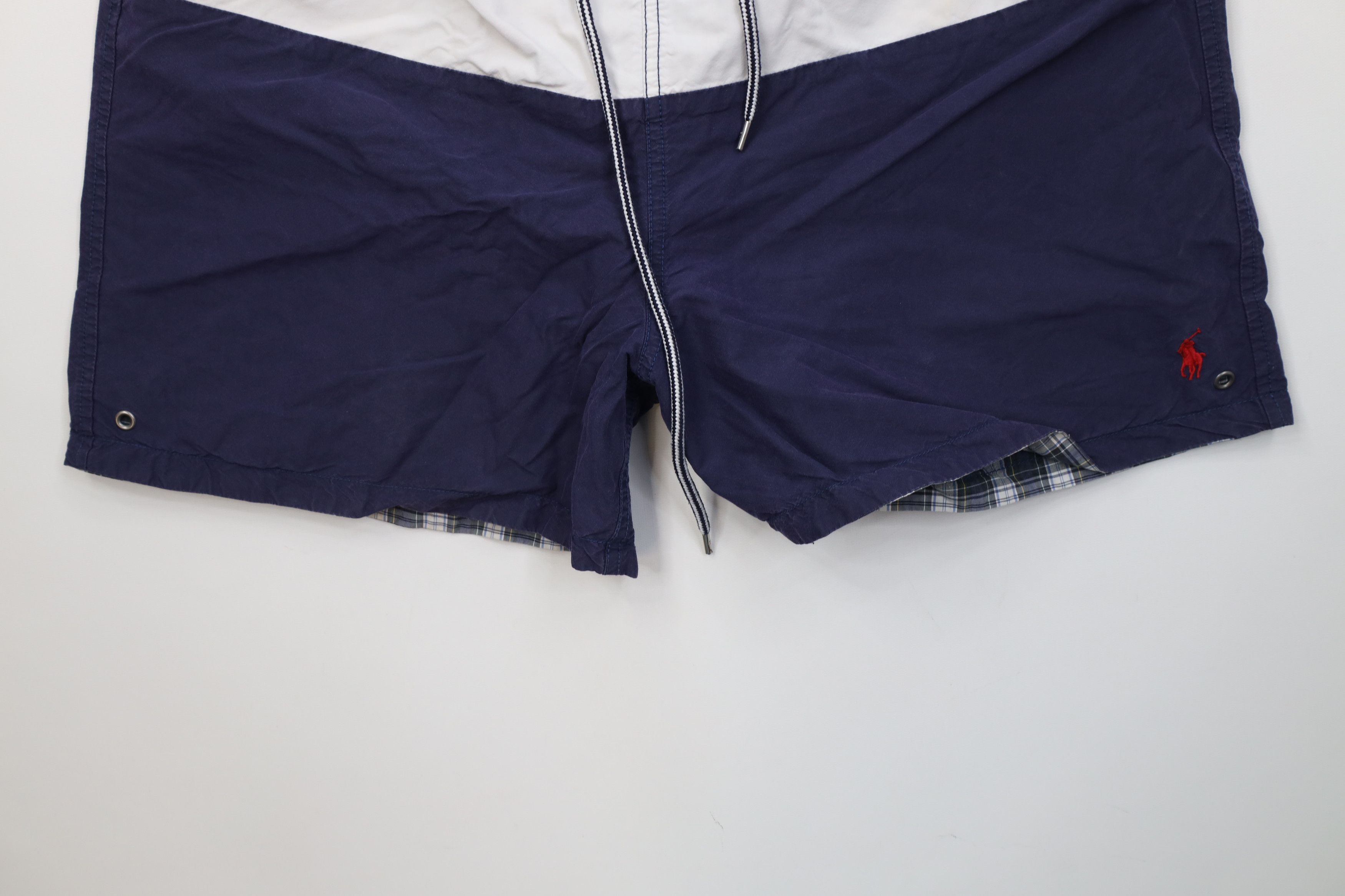 Ralph Lauren Vintage 90s Ralph Lauren Reversible Above Shorts Swim Trunks Size US 34 / EU 50 - 4 Thumbnail