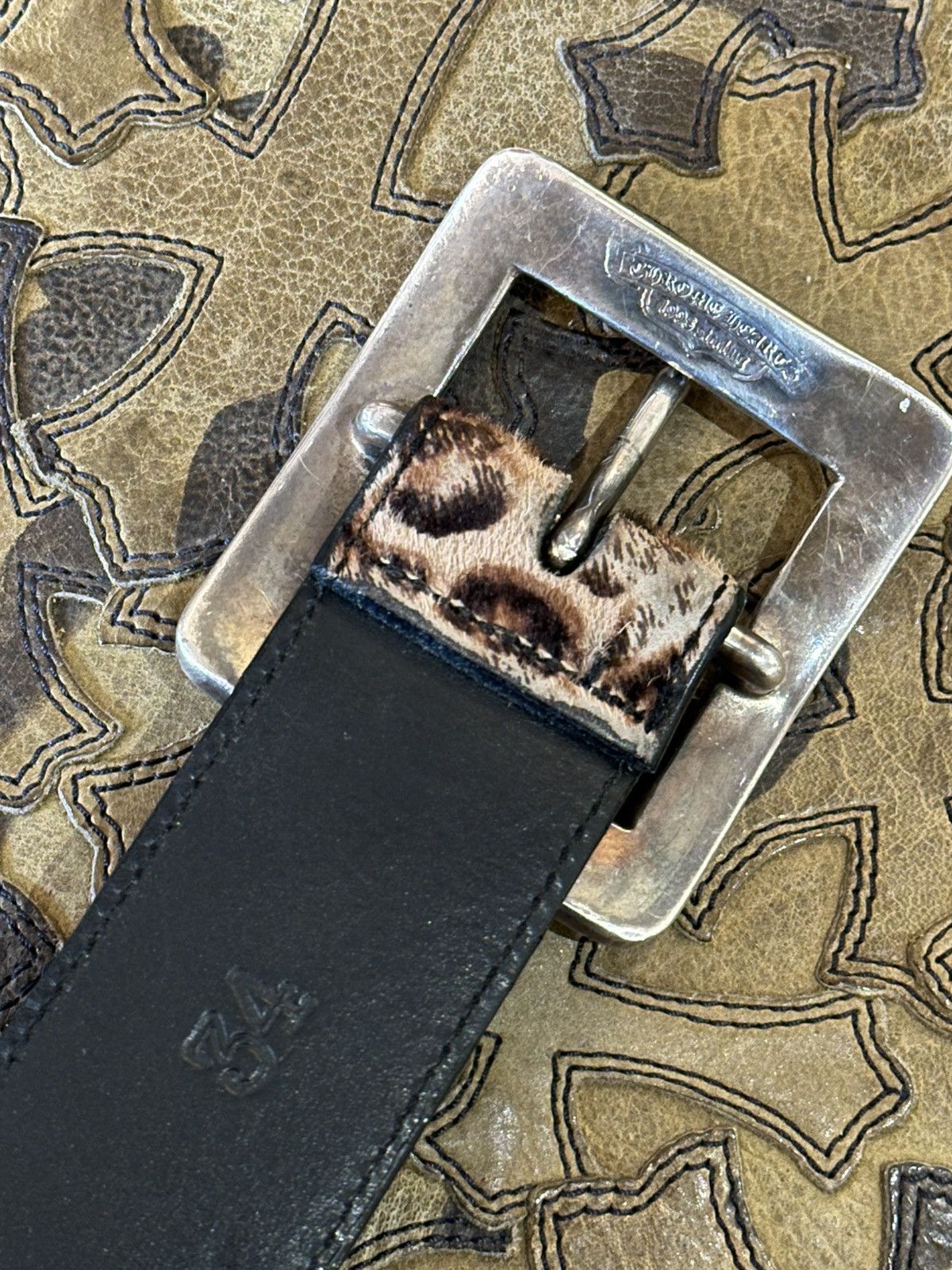 Chrome Hearts CHROME HEARTS CHEETAH OJC BELT Size 34 - 4 Thumbnail
