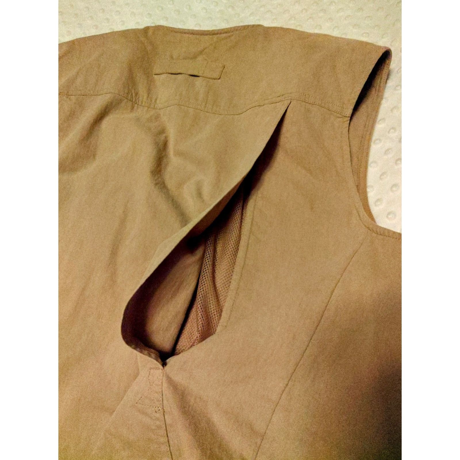Vintage Duluth Vest Mens L Tall Cargo Nylon Canvas Work Beige Fishing Outdoor Shirt Size US L / EU 52-54 / 3 - 7 Thumbnail